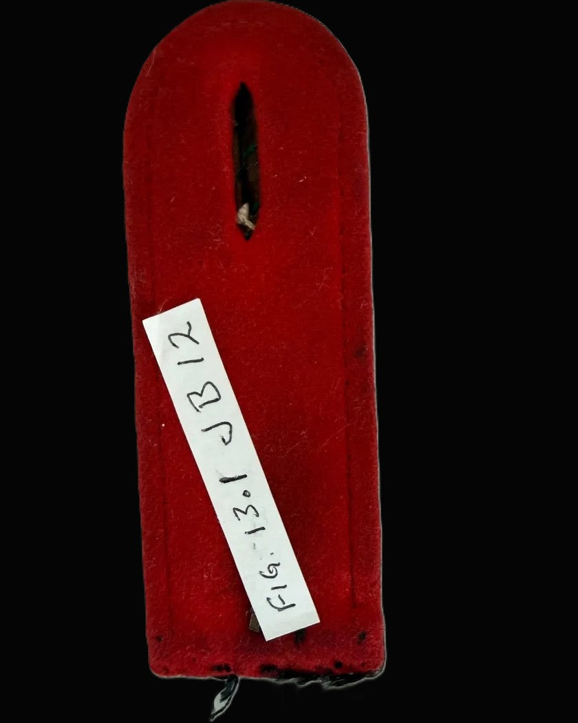 Saxon Jager Bataillon 12 Officer Shoulder Board Oberleutnant Original