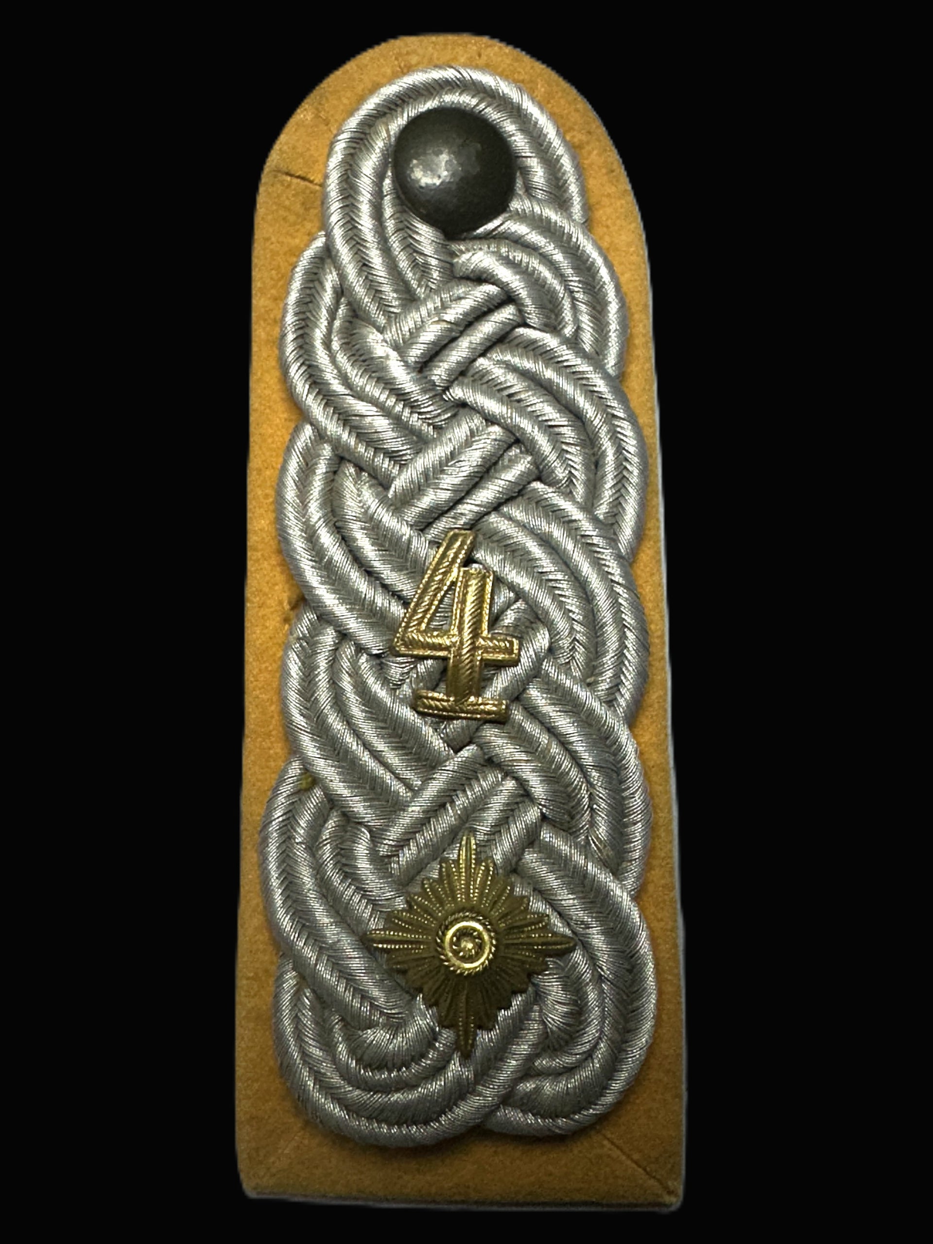 Luftwaffe Oberstleutnant Shoulder Board Flight Branch Unit 4 Single Original