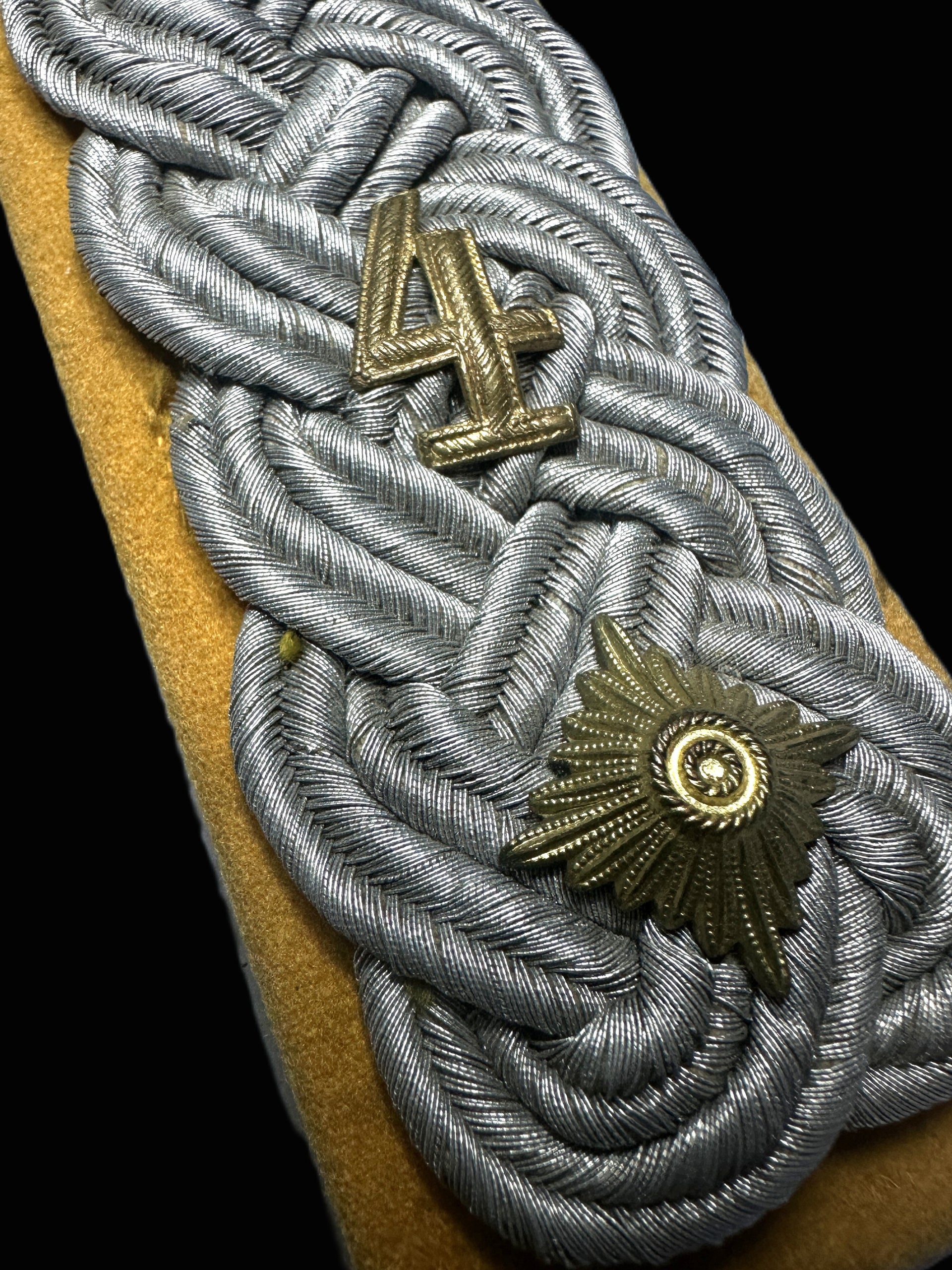 Luftwaffe Oberstleutnant Shoulder Board Flight Branch Unit 4 Single Original