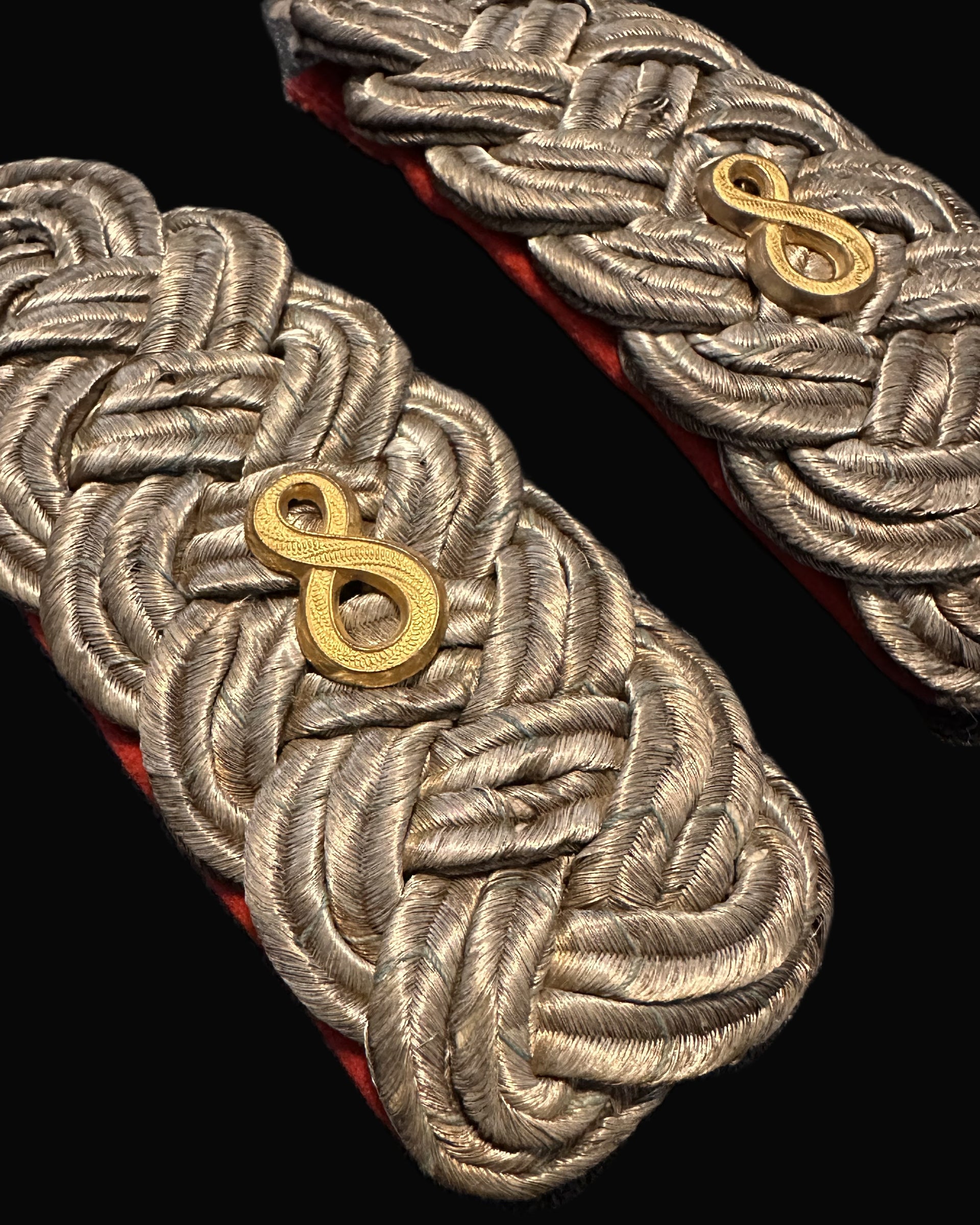Bavarian Major’s Shoulder Boards – Field Artillery Regiment Nr. 8 (Pair)