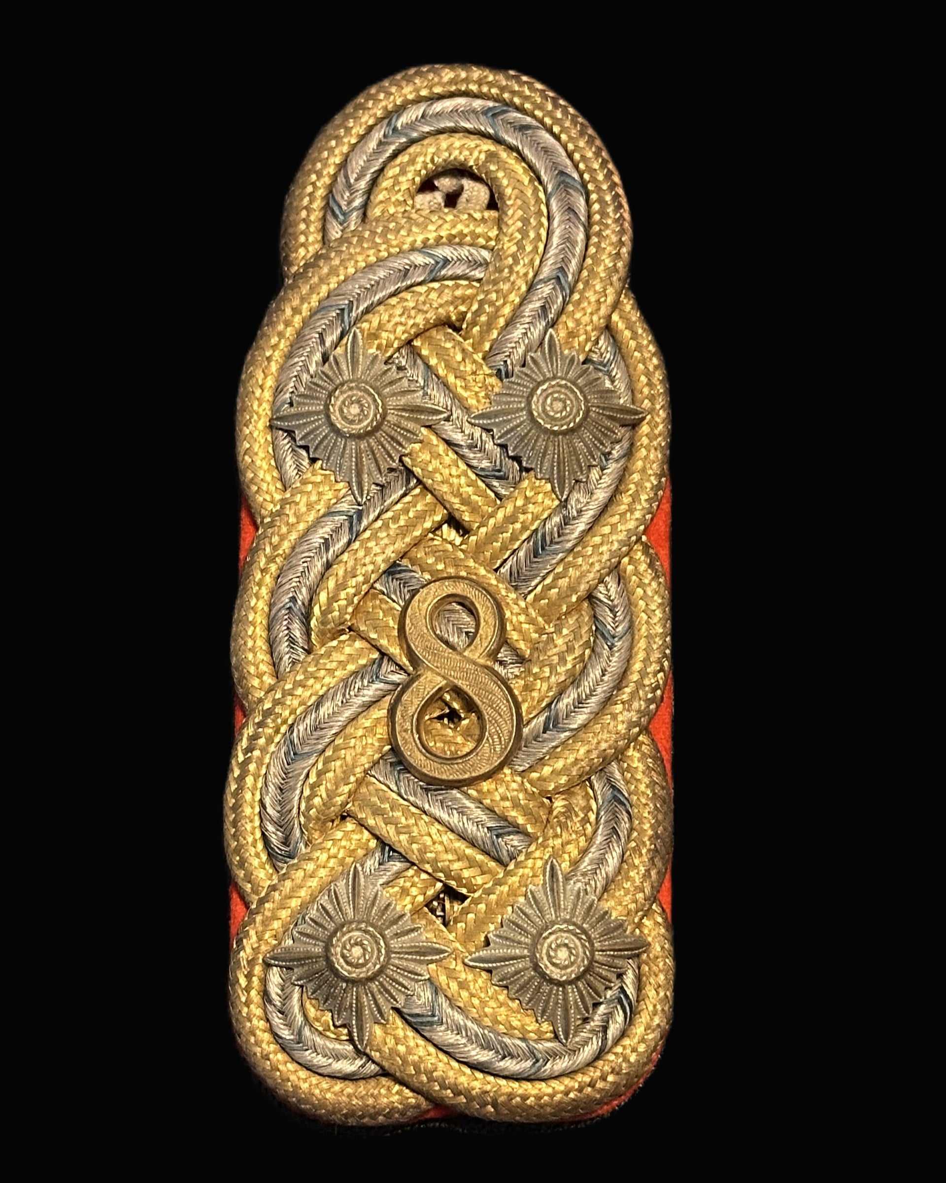 Bavarian Generalfeldmarschall Shoulder Board – Infantry Regiment Nr. 8