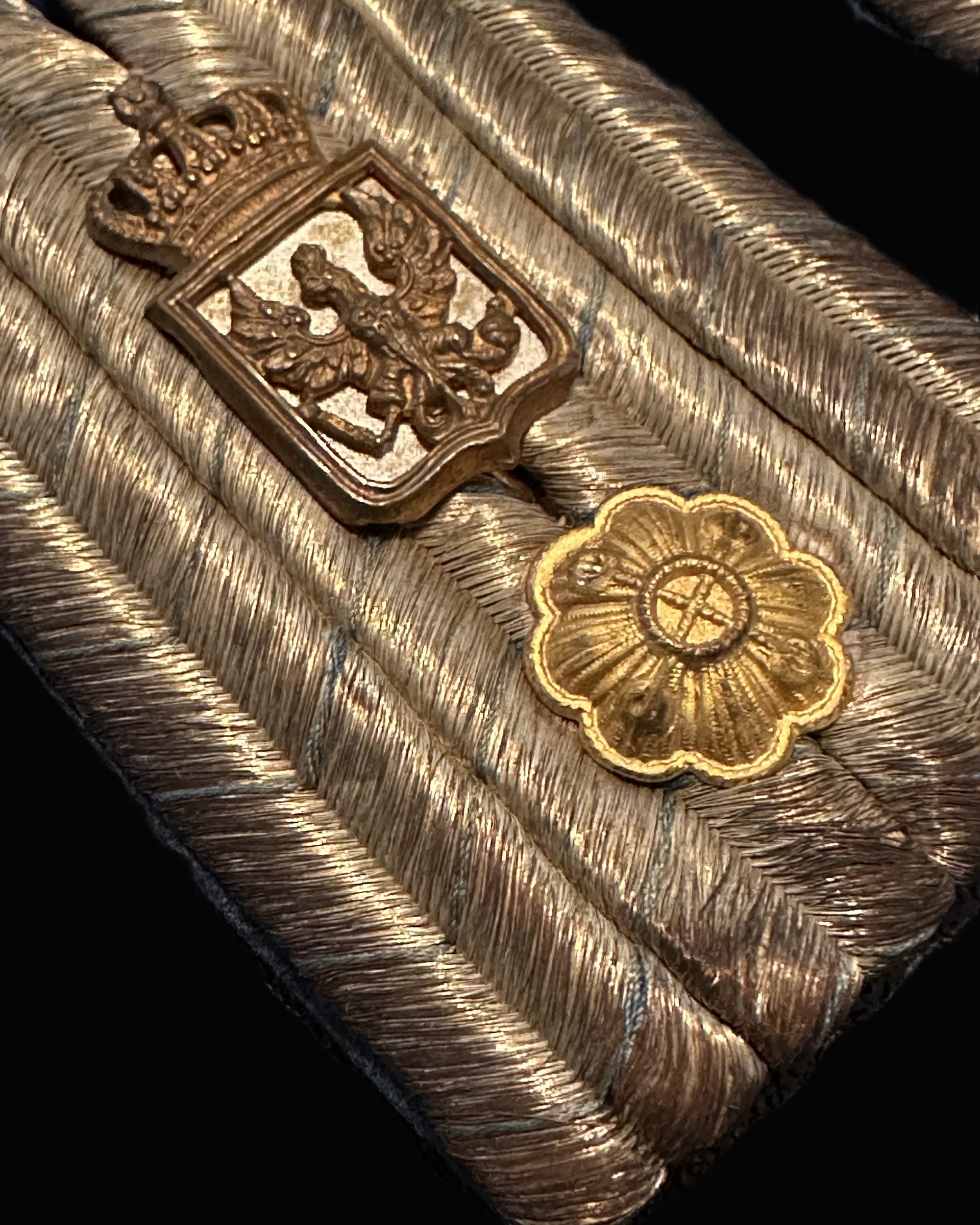 Bavarian Government Official’s Shoulder Boards (Pair)