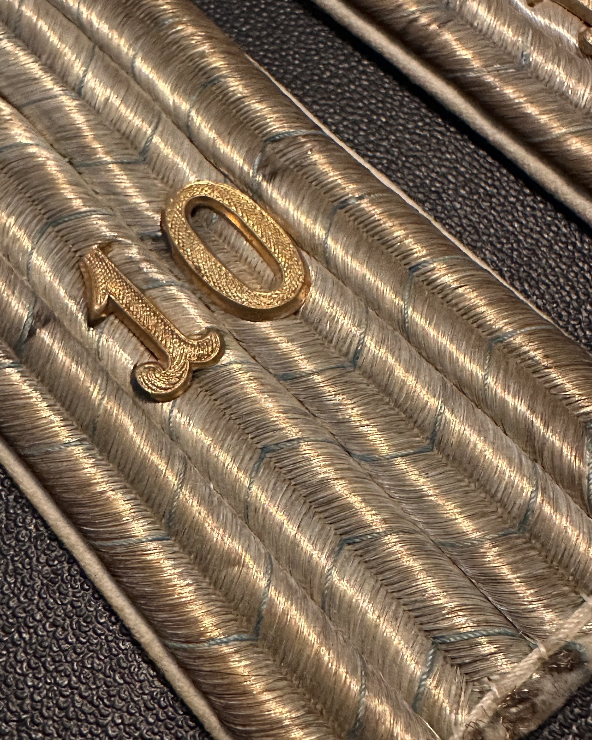 Pair of Bavarian Infantry Leutnant’s Shoulder Boards – Infantry Regiment Nr. 10