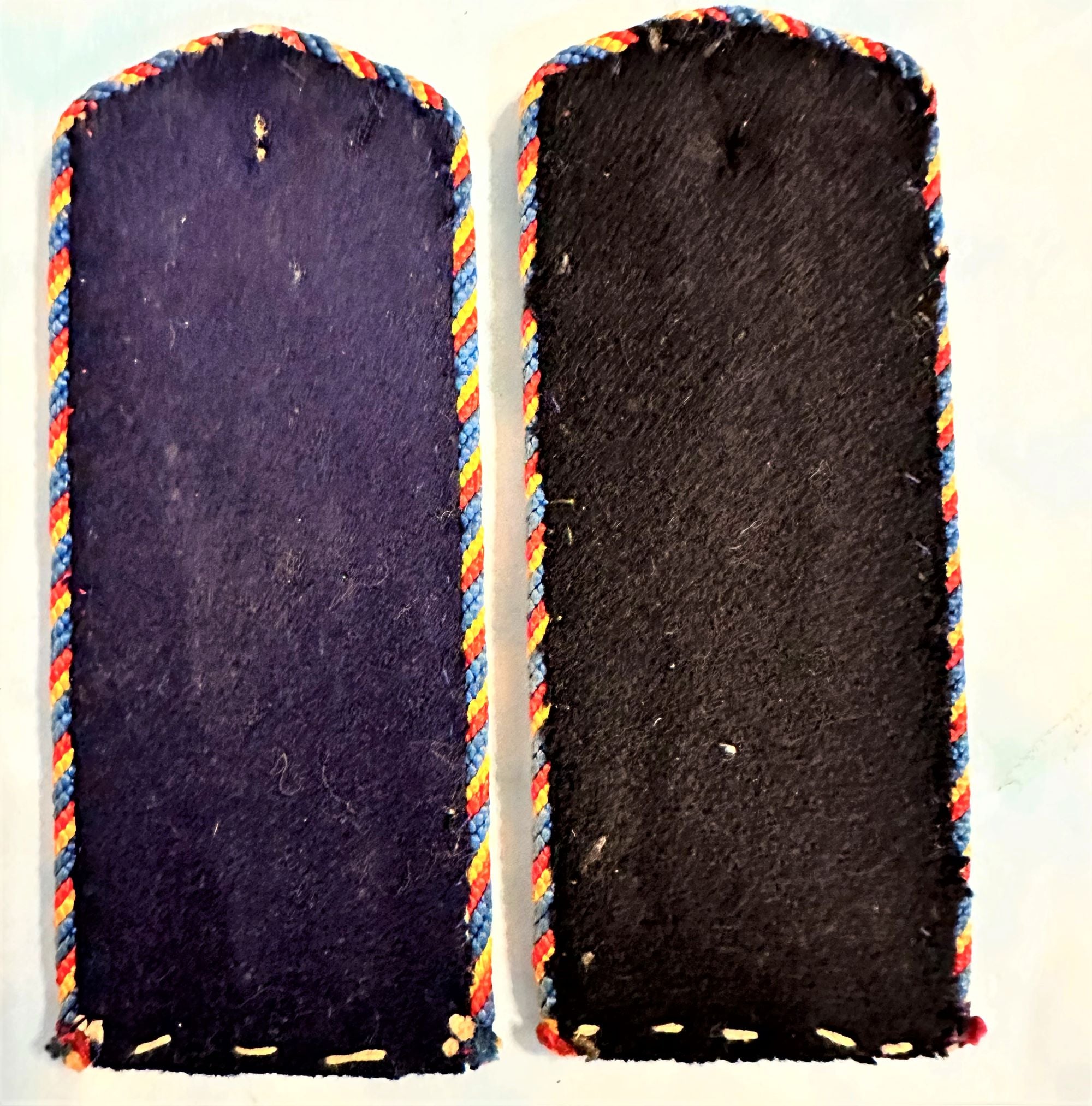 Mecklenburg-Schwerin Shoulder Boards - One-Year Volunteer, Grenadier Regiment Nr. 89 - Derrittmeister Militaria Group