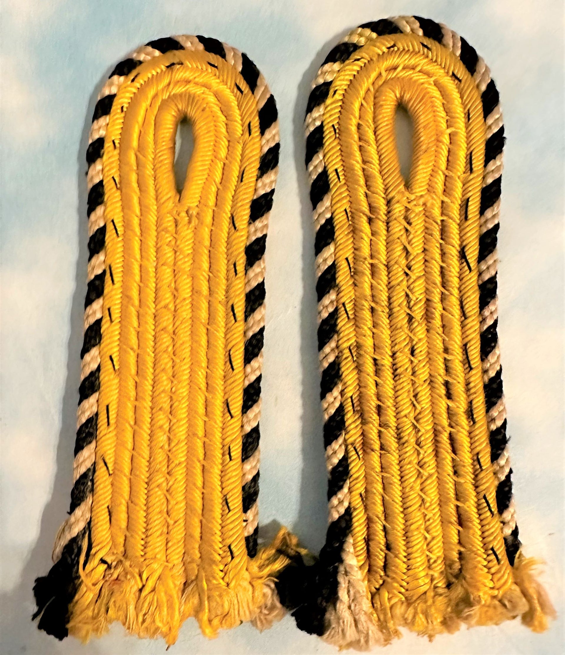 Braunschweig Shoulder Boards - One-Year Volunteer, Husaren Regiment Nr. 17 - Derrittmeister Militaria Group