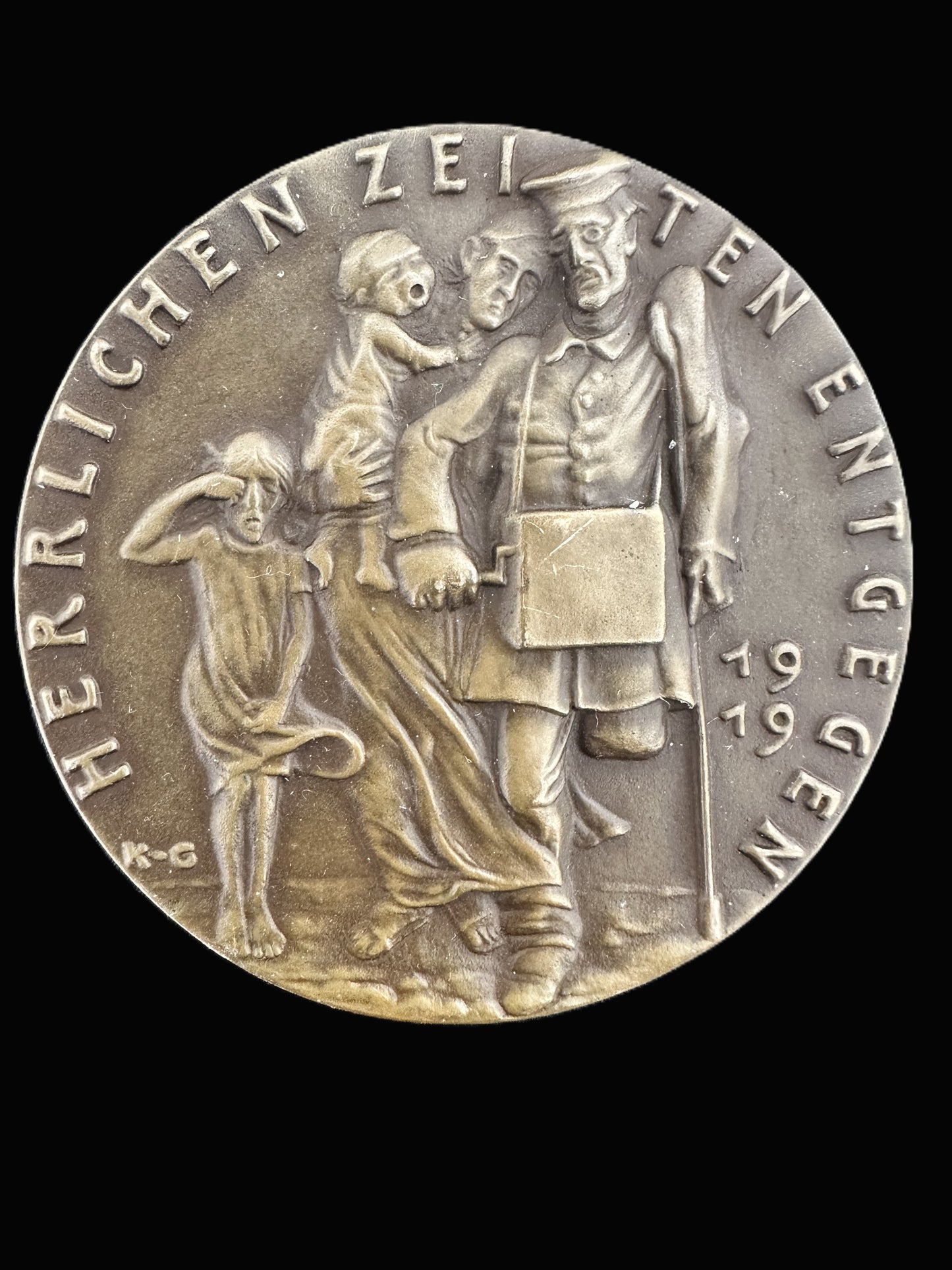 German Satirical Medal, 1914-1919