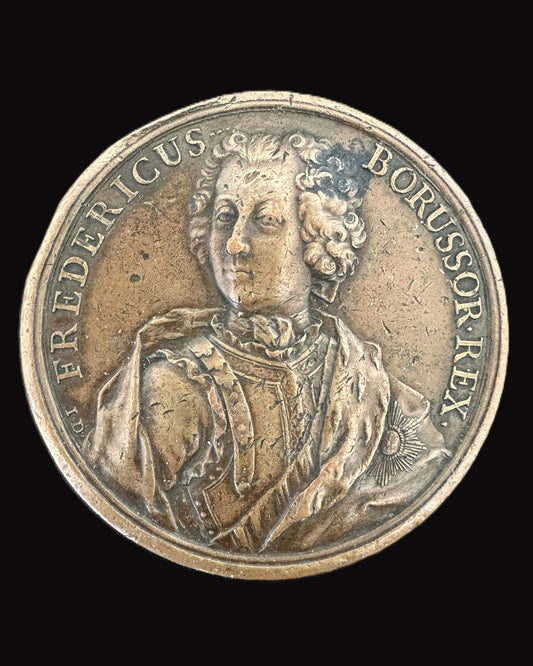 Frederick II of Prussia Commemorative Medal – "Rex Natura" – 1740