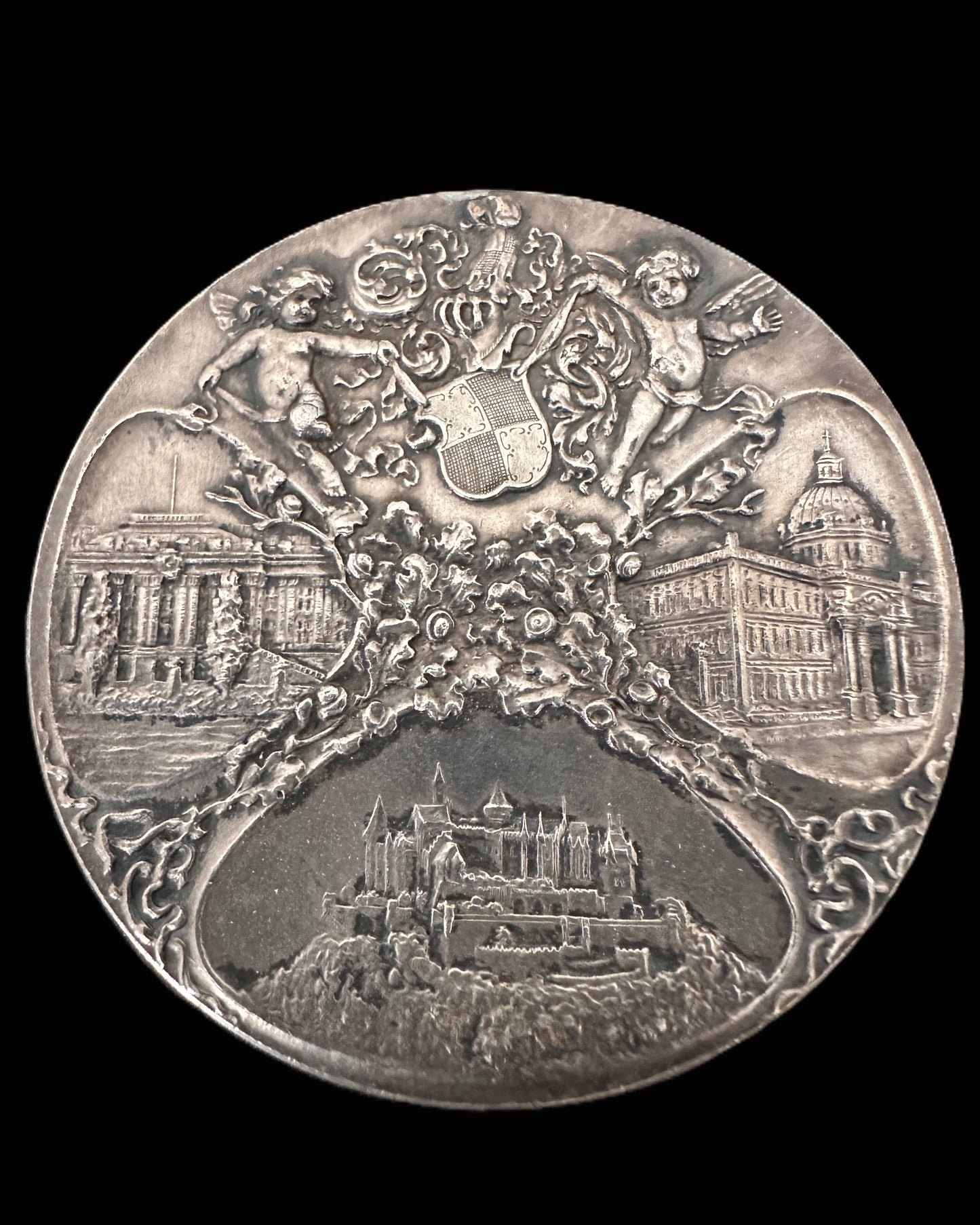 Kaiser Wilhelm II 50th Birthday Commemorative Table Medal – 1909