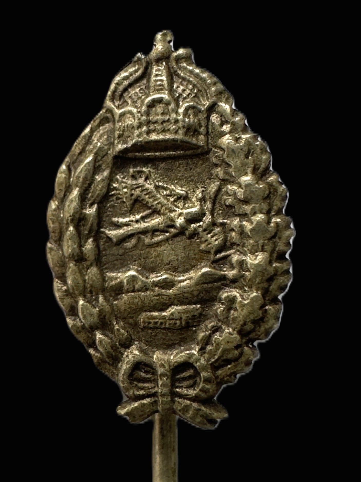 Imperial German Prussian Pilot Badge Miniature Stickpin