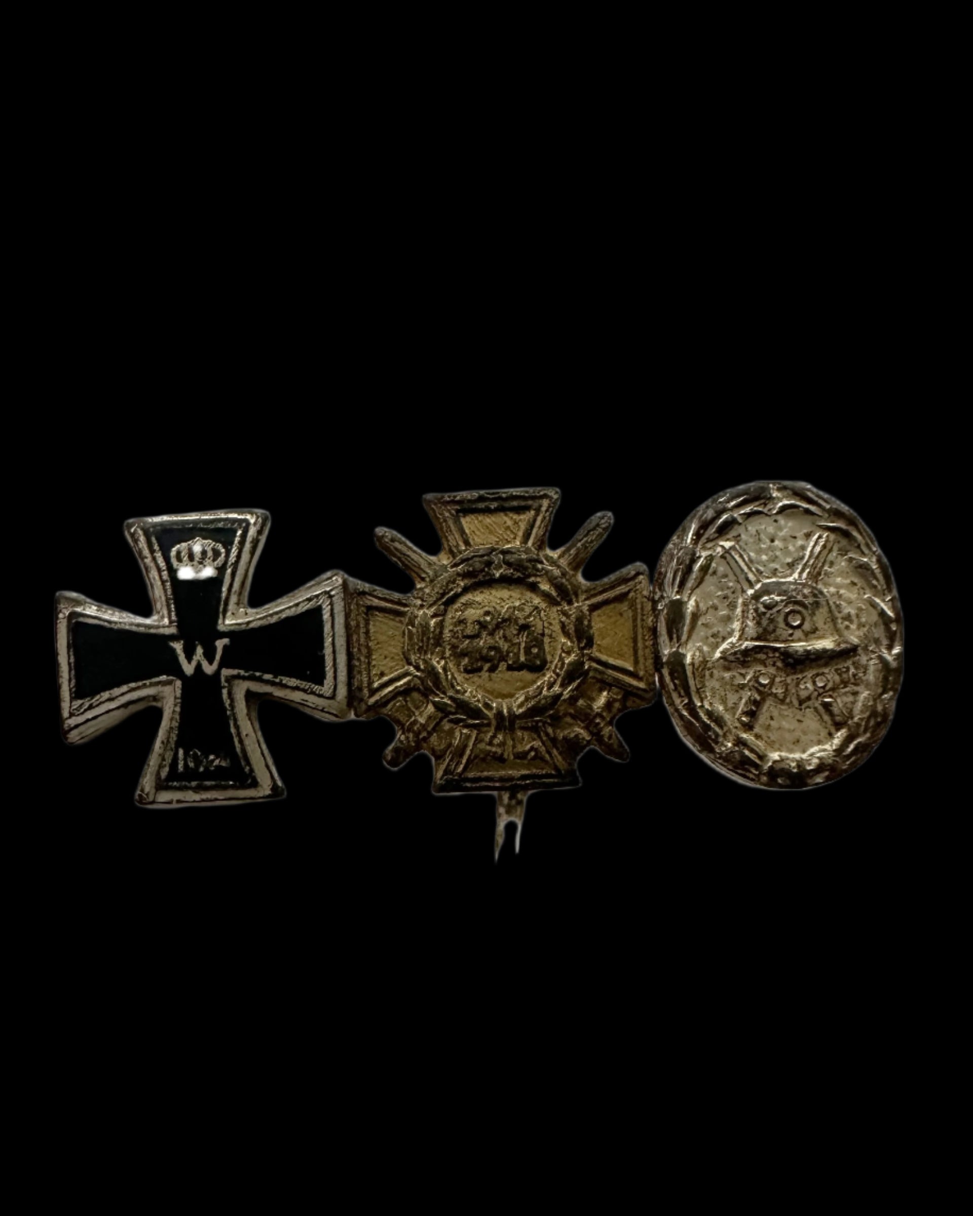 WWI Miniature Medal Stickpin Set