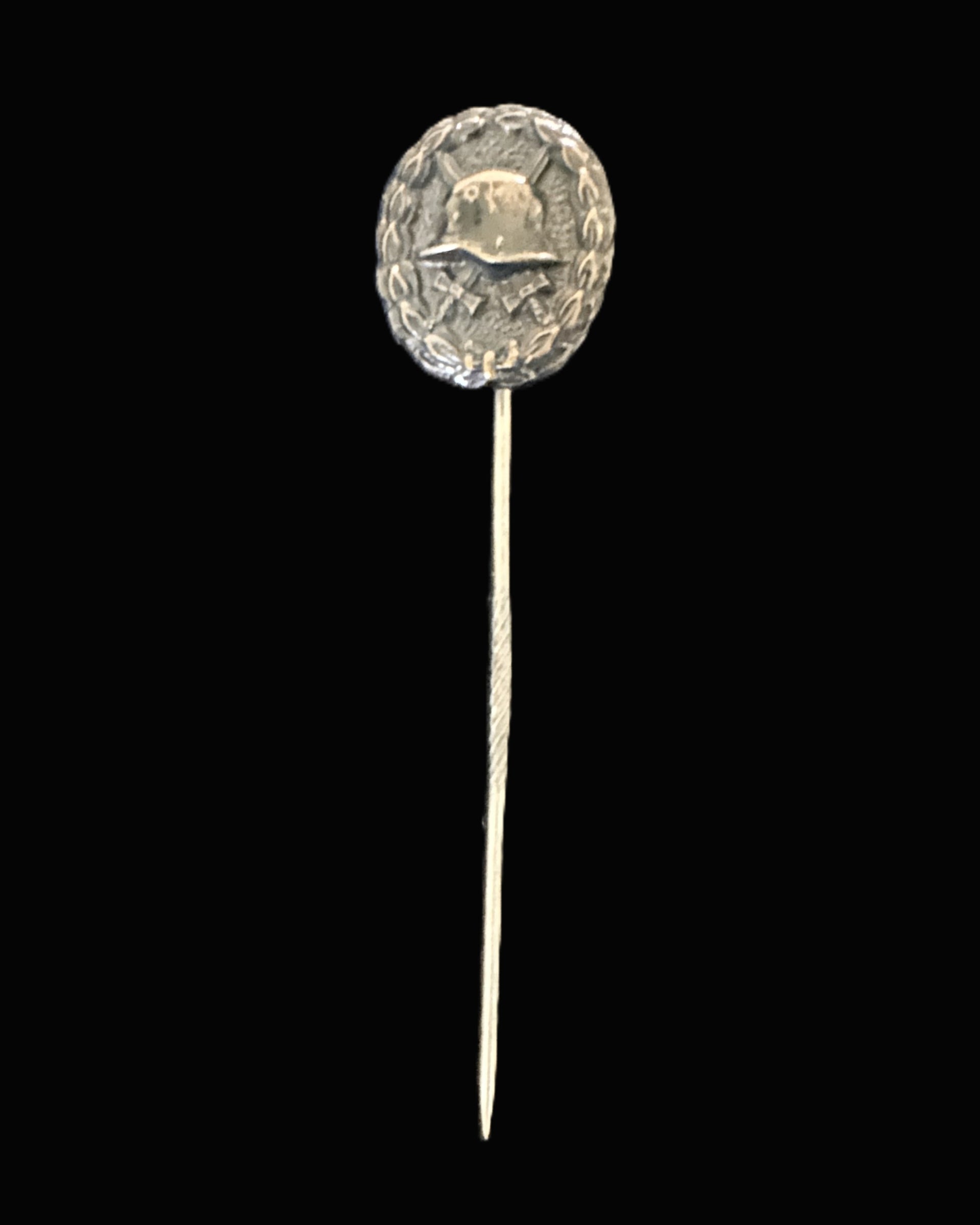 Prussian Wound Badge Stickpin – Black Grade, World War I