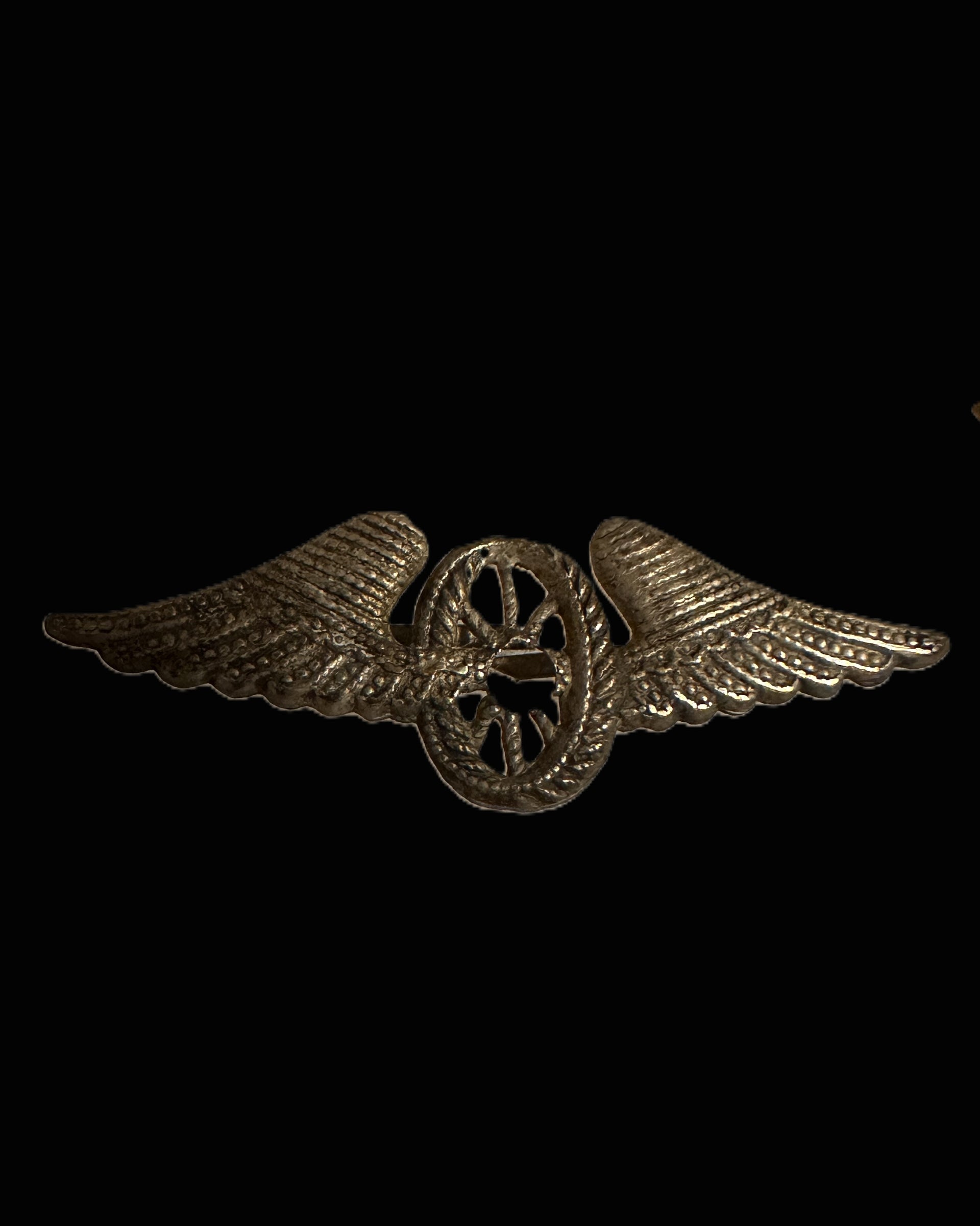 Imperial German Winged Wheel Automobile Club Badge, c. 1910–20
