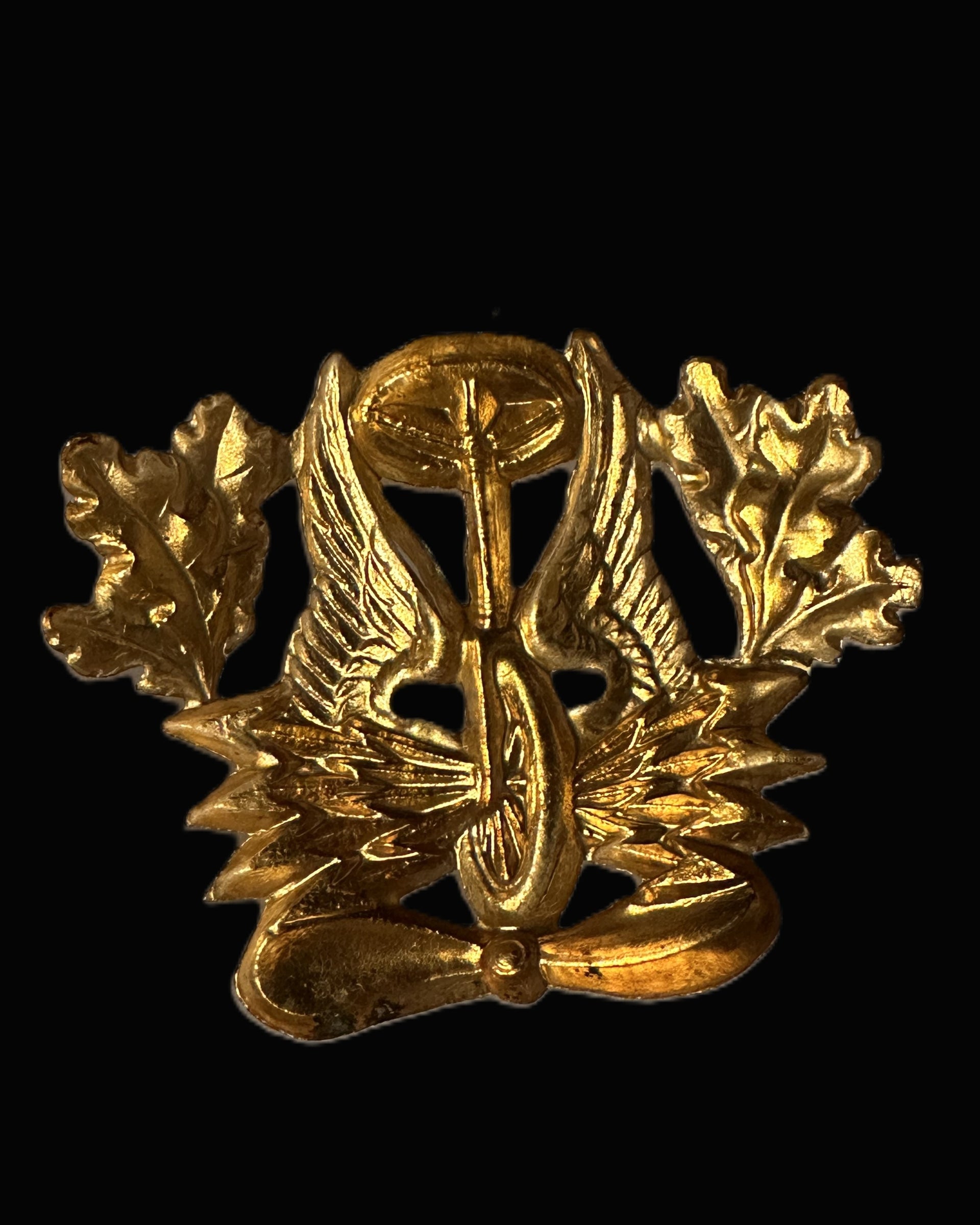 Imperial German Kaiser Era Aero/Auto Club Two-Tone Cap Badge, C.1912–14