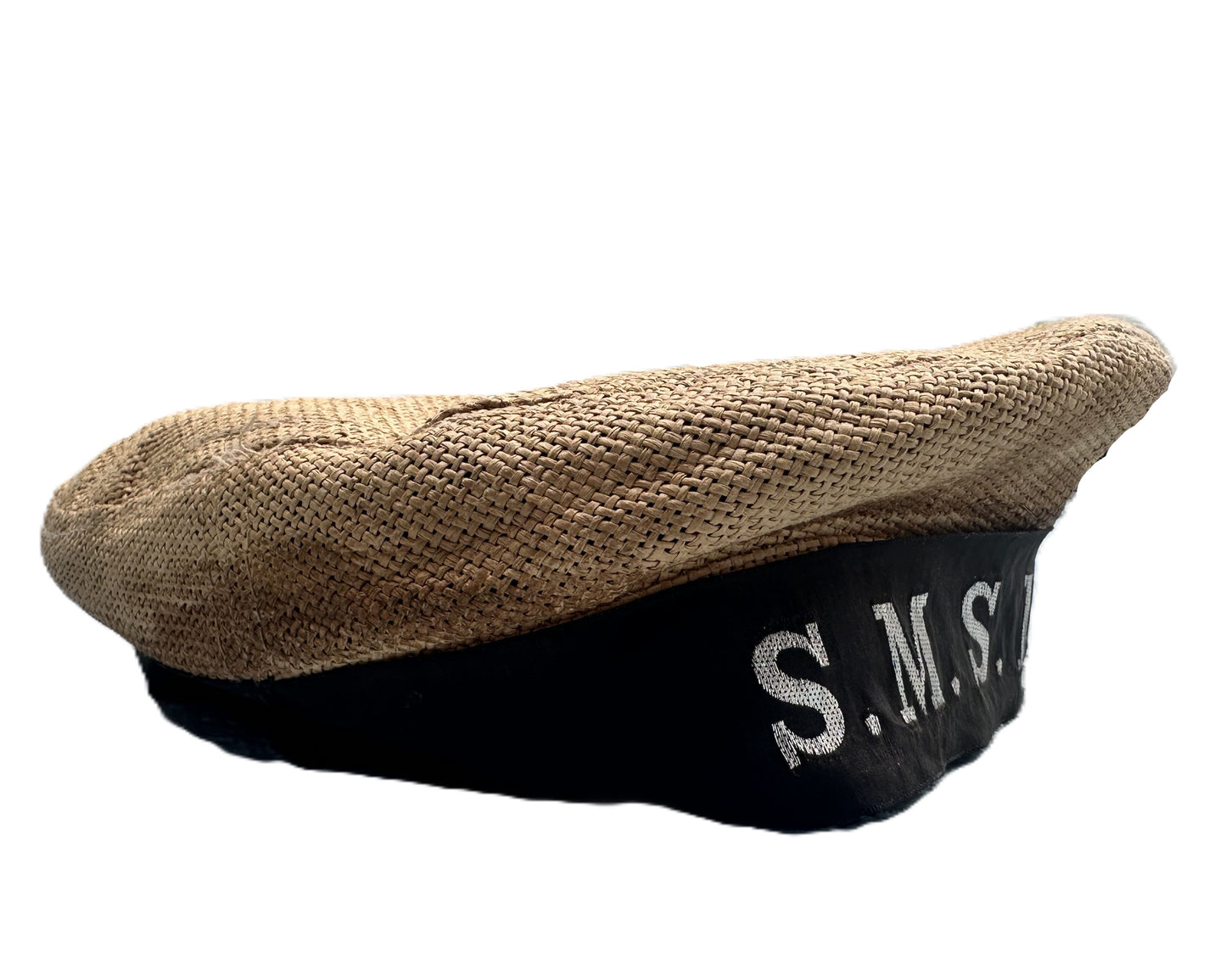 Imperial German Navy S.M.S. Karlsruhe Straw Sailor Cap (WWI Era)