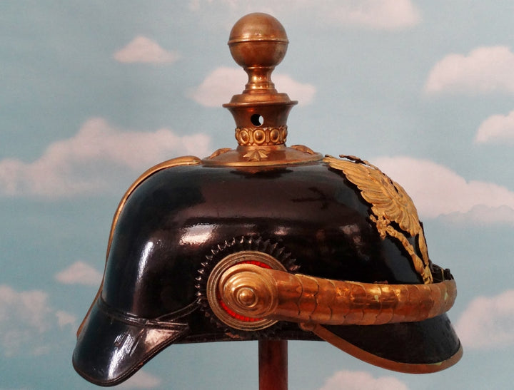 Prussia Kugelhelm Reserve Officer Feldartillerie - With "FRW" Wappen - Derrittmeister Militaria Group
