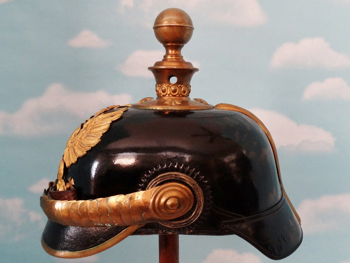 Prussia Kugelhelm Reserve Officer Feldartillerie - With "FRW" Wappen - Derrittmeister Militaria Group