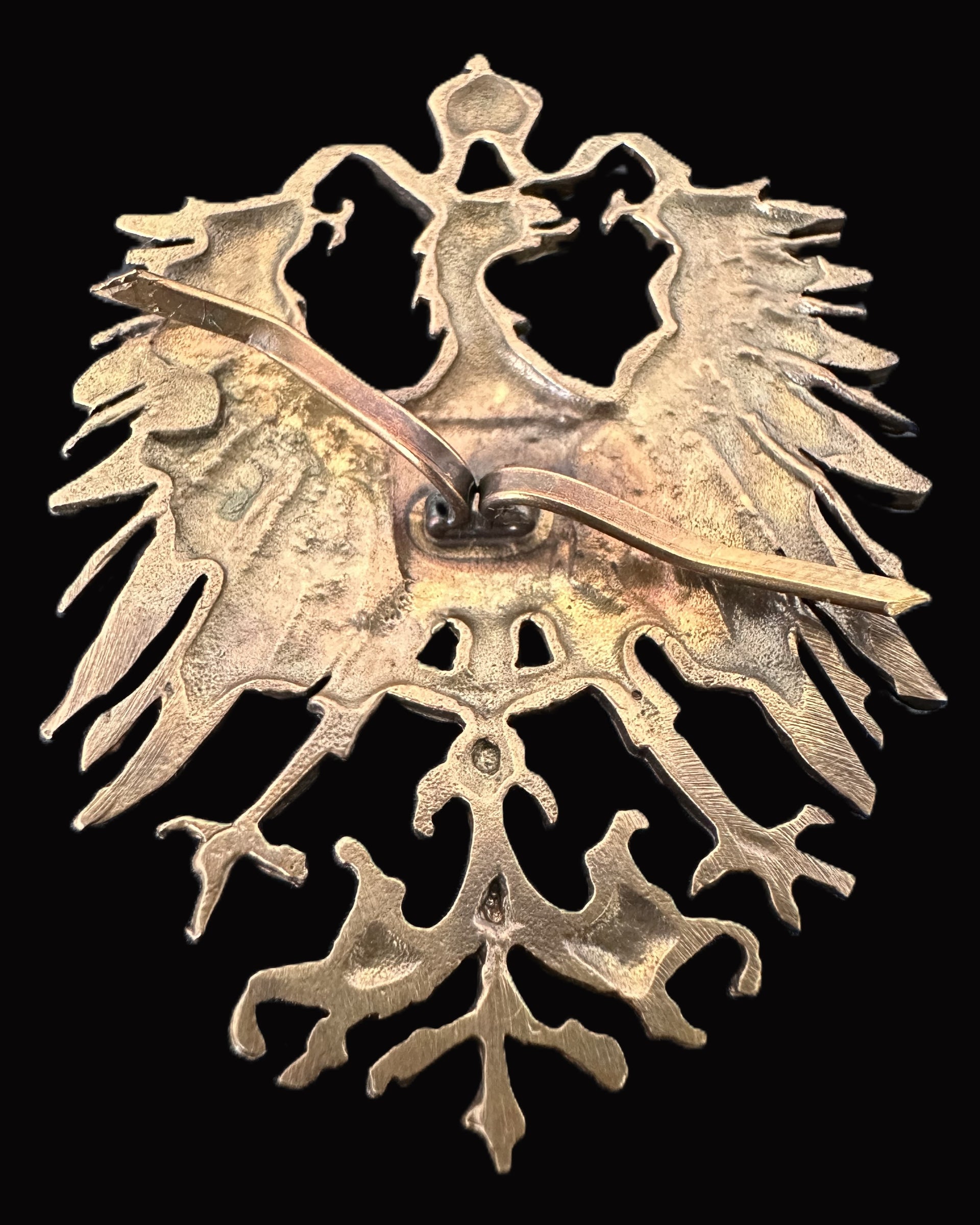 Imperial German Prussian Guard Eagle Cap Badge – Garde-Adler Emblem