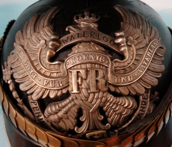 Rare Prussian Officer's Tschapka - 2. Hannoversches Ulanen-Regiment Nr 14 - Derrittmeister Militaria Group