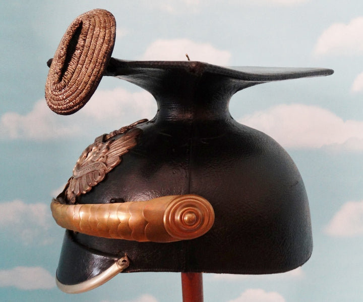 Rare Prussian Officer's Tschapka - 2. Hannoversches Ulanen-Regiment Nr 14 - Derrittmeister Militaria Group