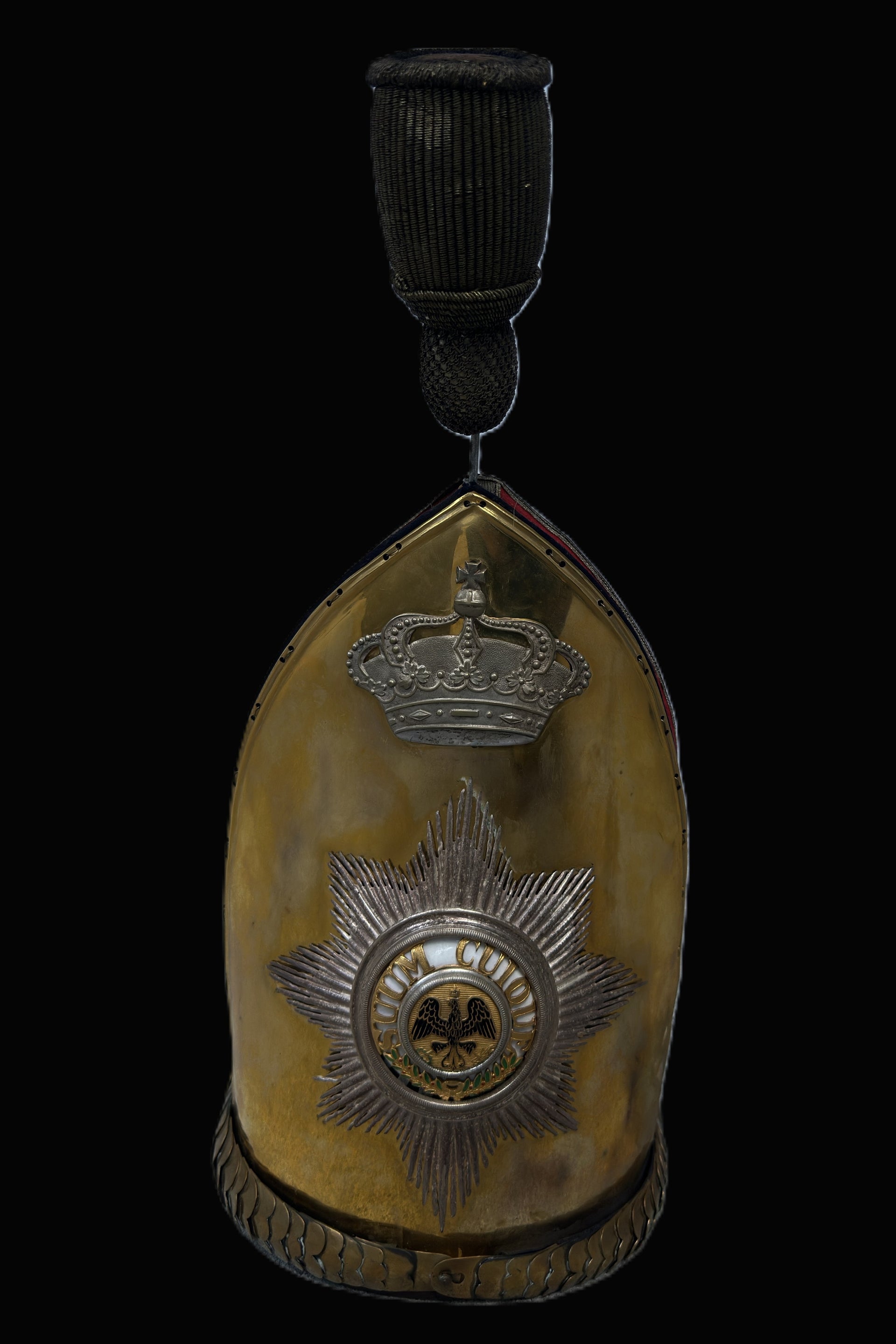 Prussian Guard Officer Grenadier Mitre Kaiser Alexander Regt Nr 1 Original
