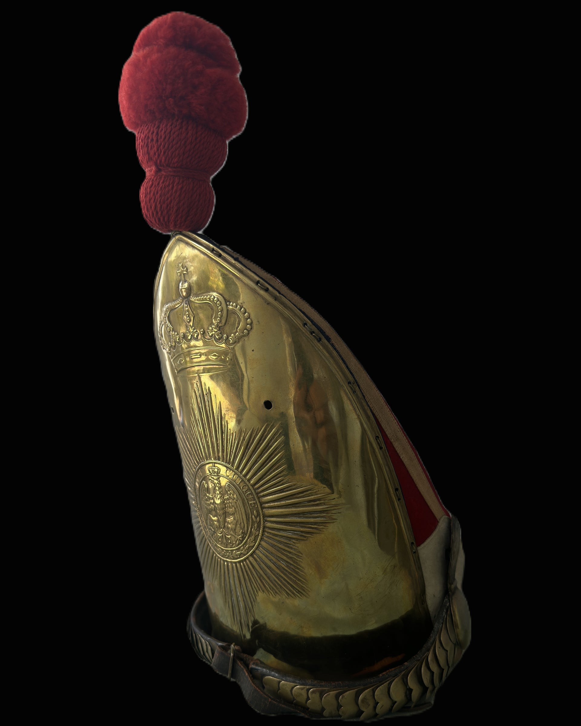 Prussian Guard Kaiser Alexander Regt Nr 1 Named Grenadier Mitre w/ Photo