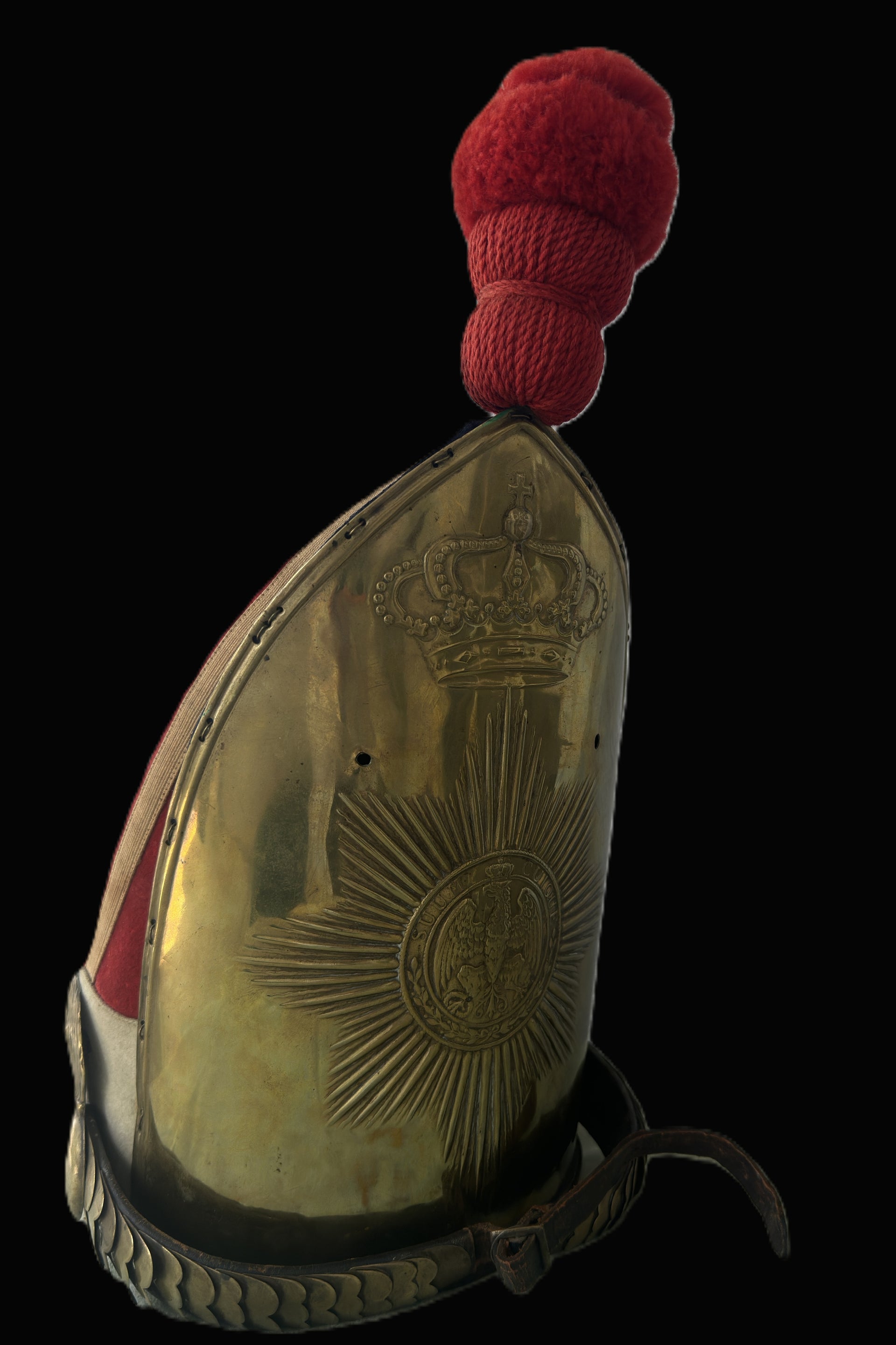 Prussian Guard Kaiser Alexander Regt Nr 1 Named Grenadier Mitre w/ Photo