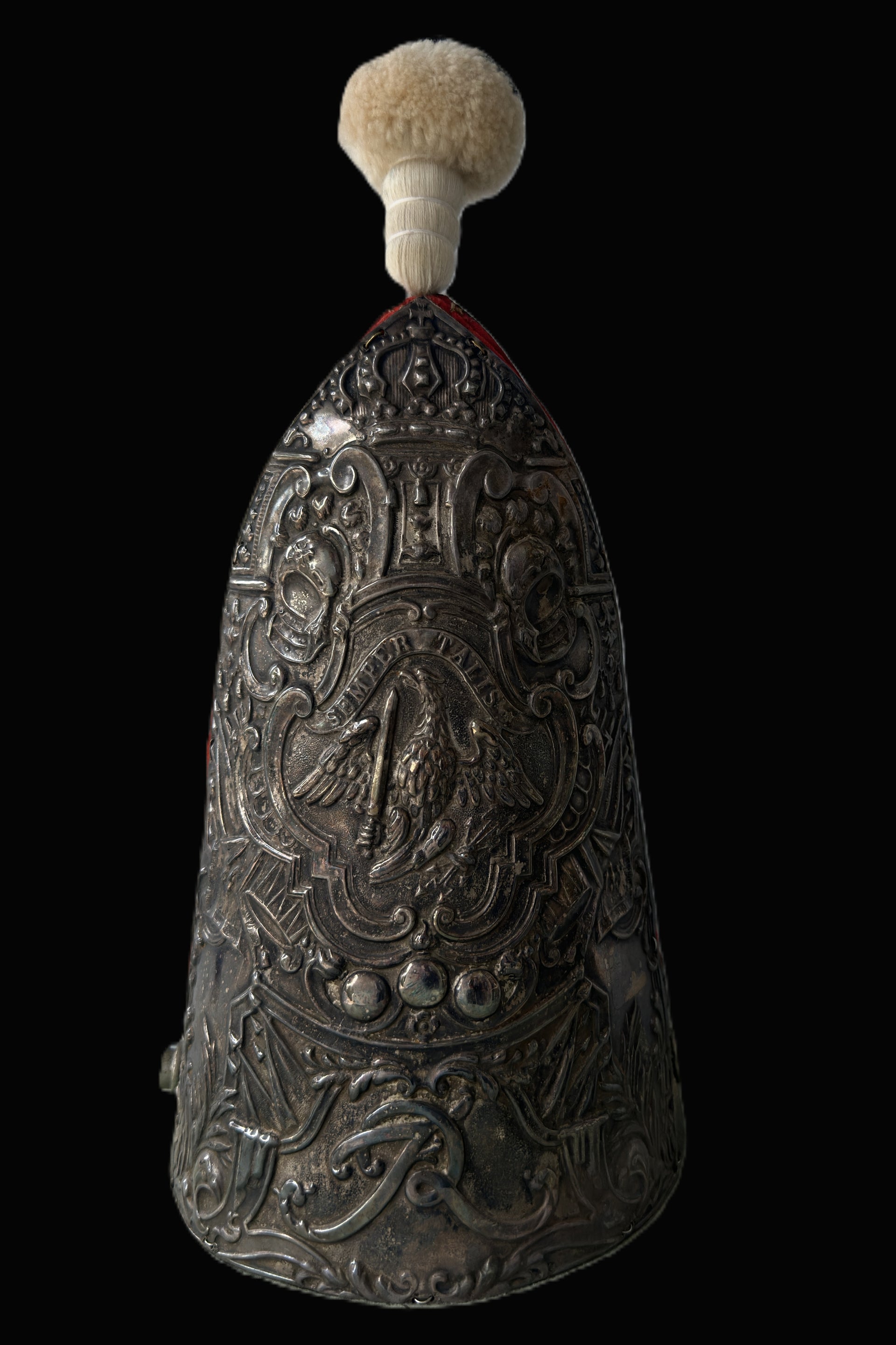 Prussian Erste Garde Regt zu Fuß Mitre SEMPER TALIS One-Year-Vol w/Photo