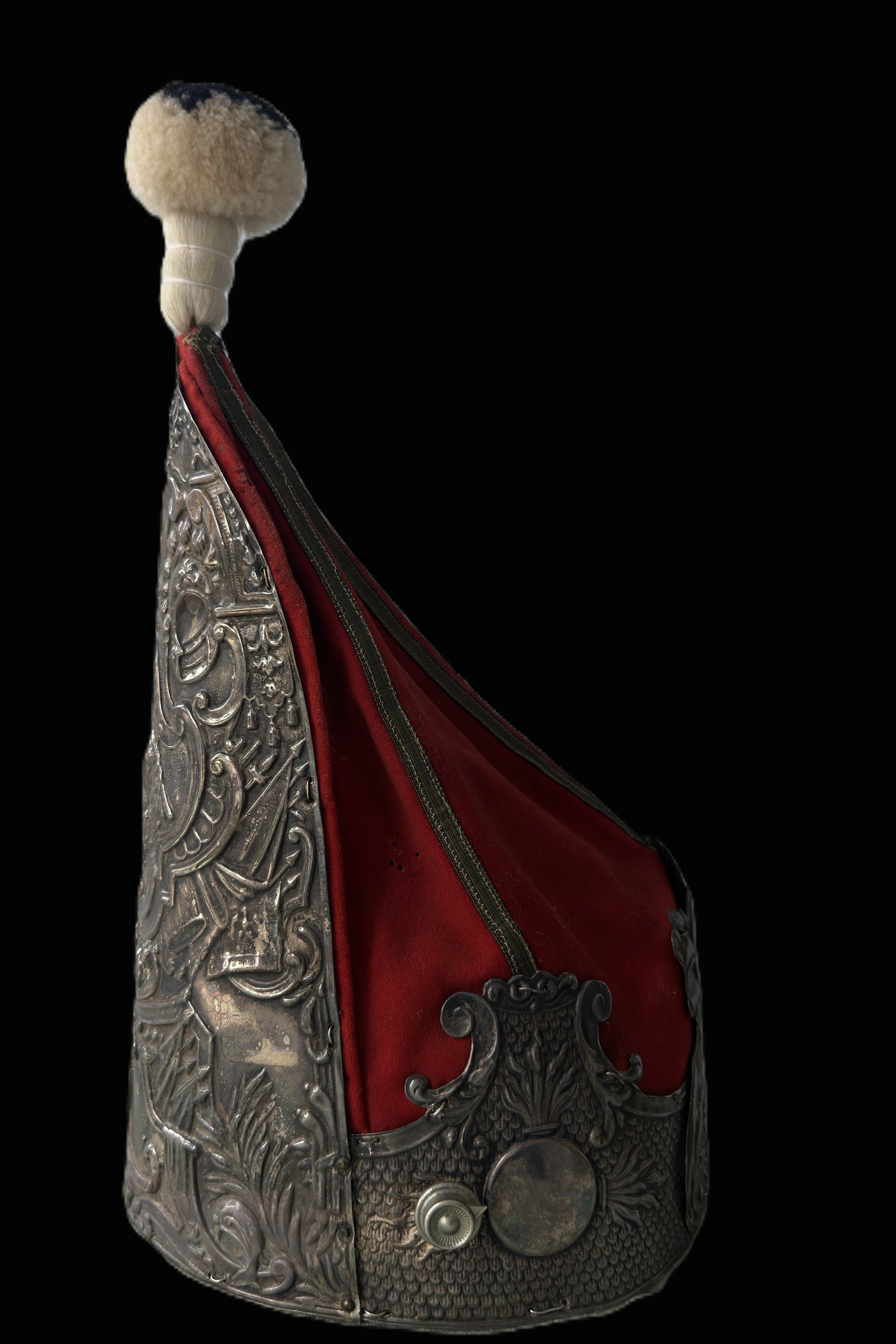 Prussian Erste Garde Regt zu Fuß Mitre SEMPER TALIS One-Year-Vol w/Photo