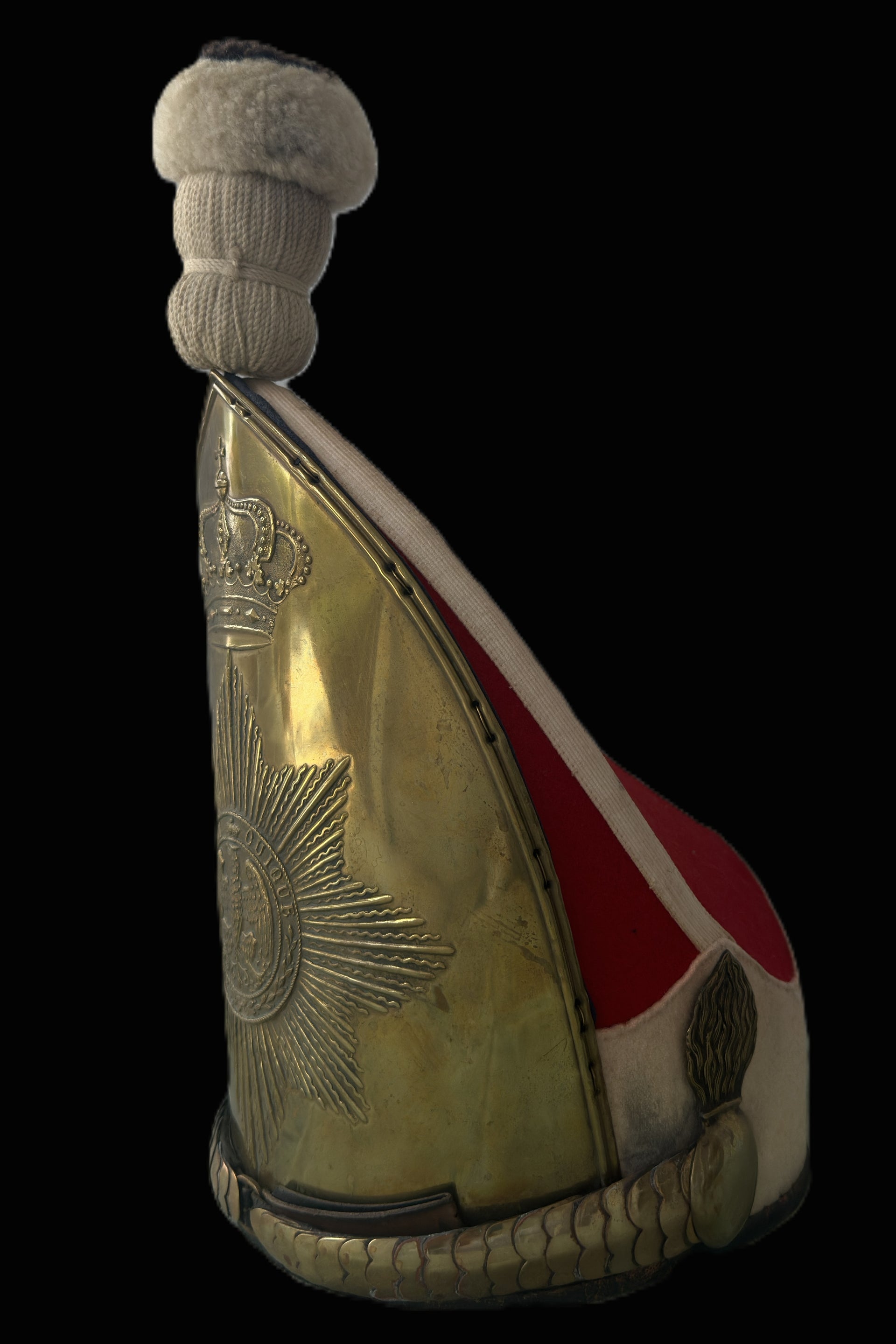 Prussian Palace Guard NCO Grenadier Mitre SUUM CUIQUE Museum Copy Russian Style