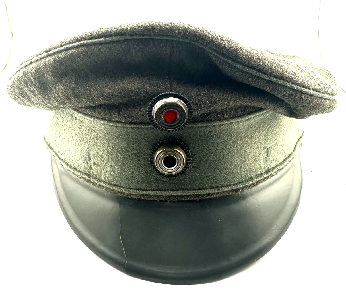 Rare Feldgrau Officer's Schirmmütze - Jäger Bataillone – Derrittmeister ...