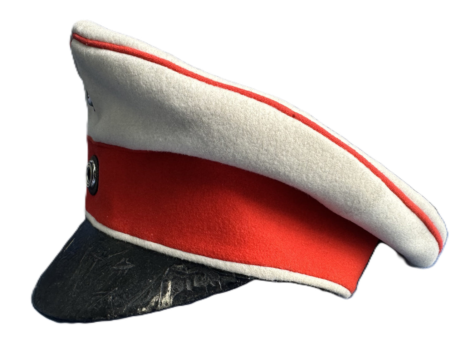 Prussian Schirmmütze Visor Cap - Officer Member of Royal House Regiment des Garde du Corps