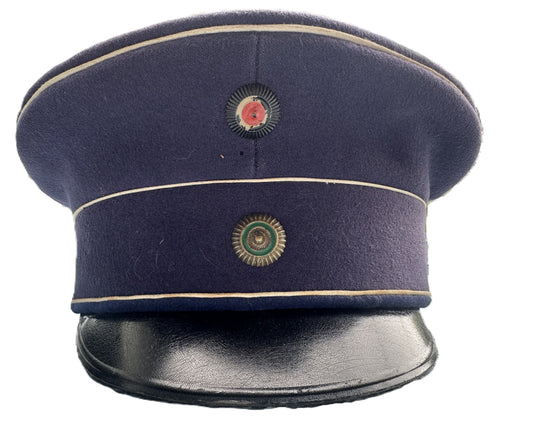 Saxon Husaren-Regiment 19 NCO Schirmmütze – Mid-War, Rare