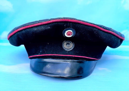 Prussia Kraftfahr Abteilung officer schirmütze - Derrittmeister Militaria Group