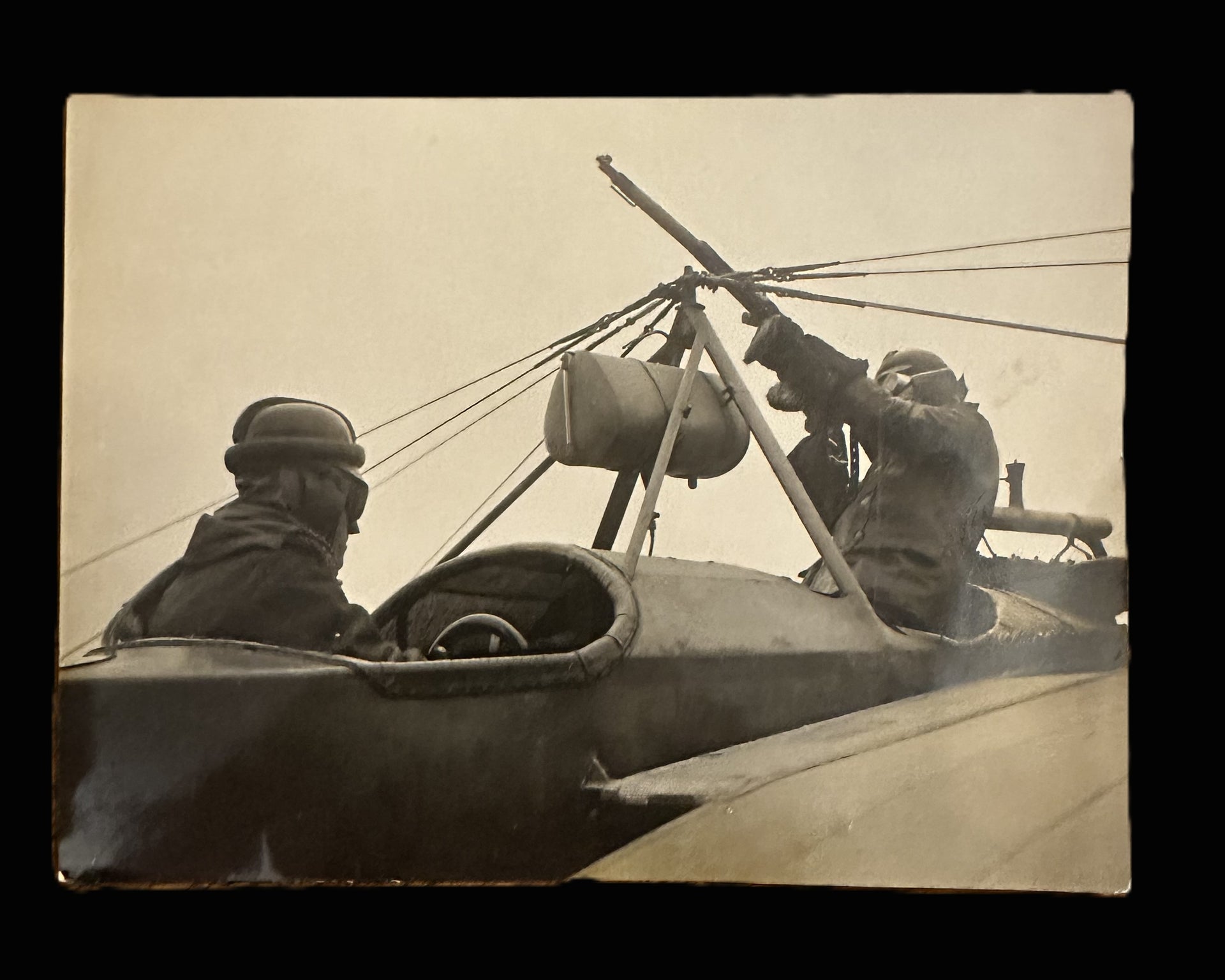 Imperial German WWI Aviation Photo 1914 Kriegs-Anfang Press Röhrig Magdeburg