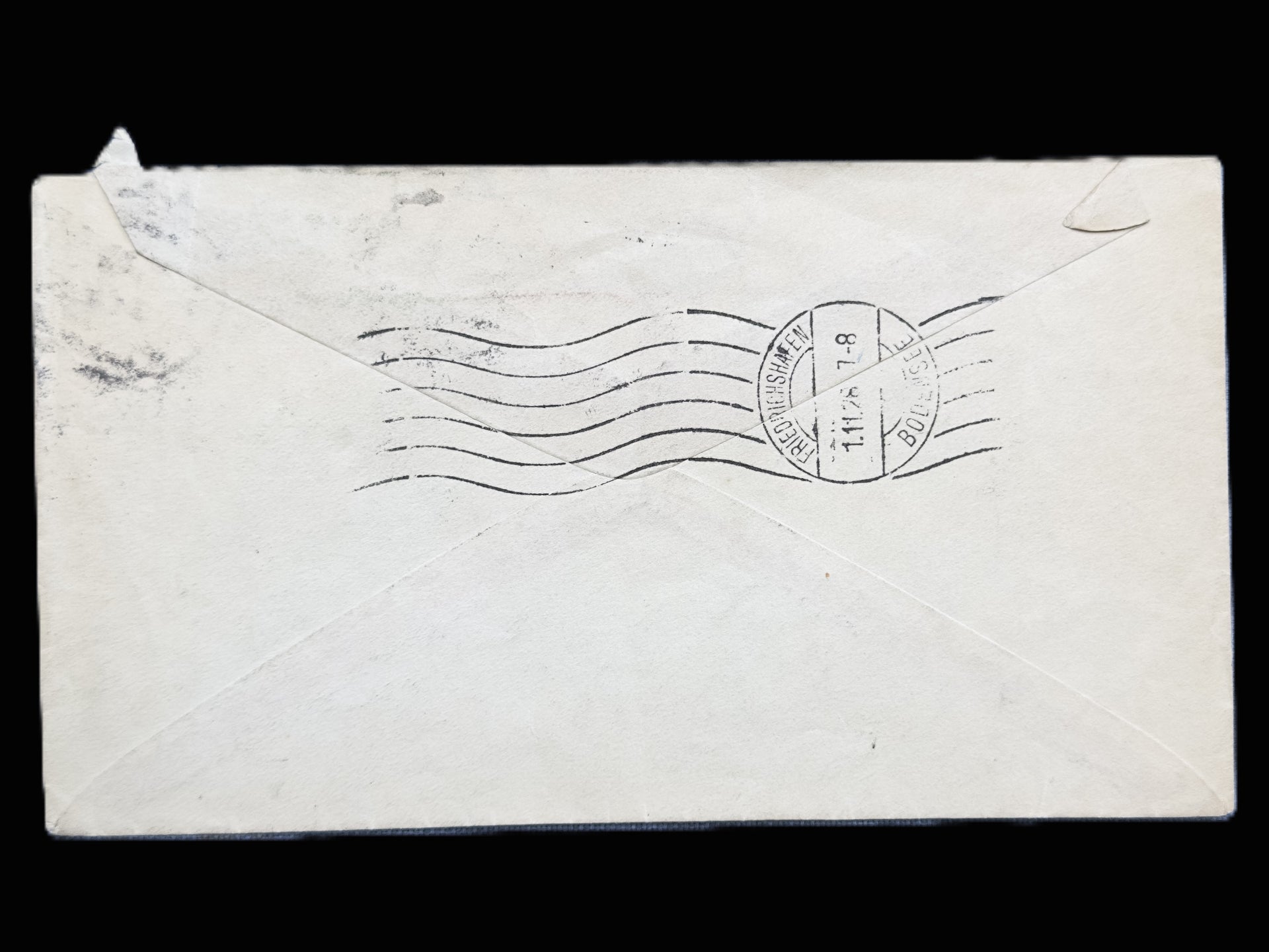 1928 Graf Zeppelin LZ127 First Return Flight Cover NY Friedrichshafen Paris