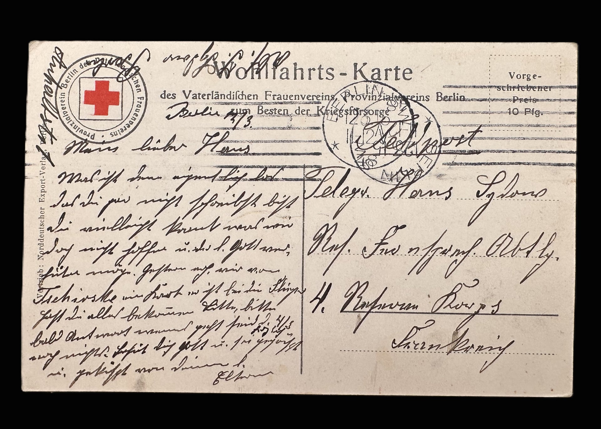 Imperial German Naval Postcard: SMS Emden