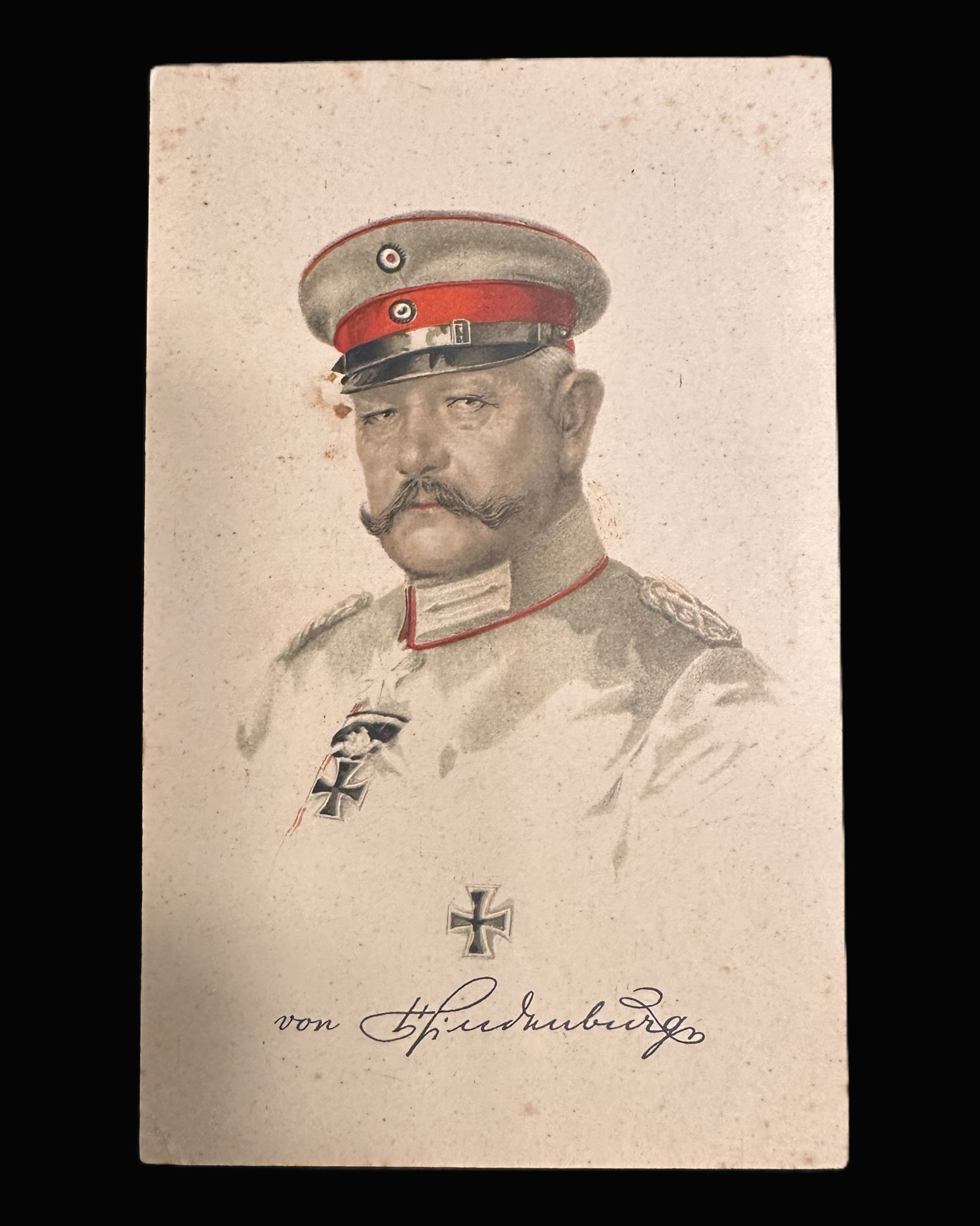Imperial German Postcard of Generalfeldmarschall von Hindenburg