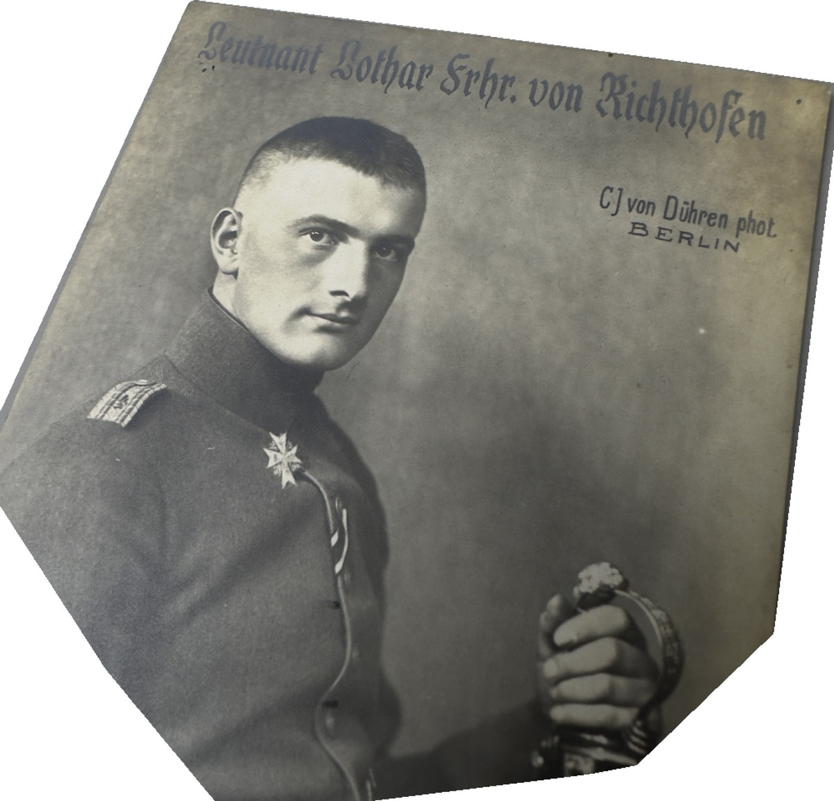 German WWI Sanke Postcard 526 Lothar Freiherr von Richthofen Jasta 11 Ace
