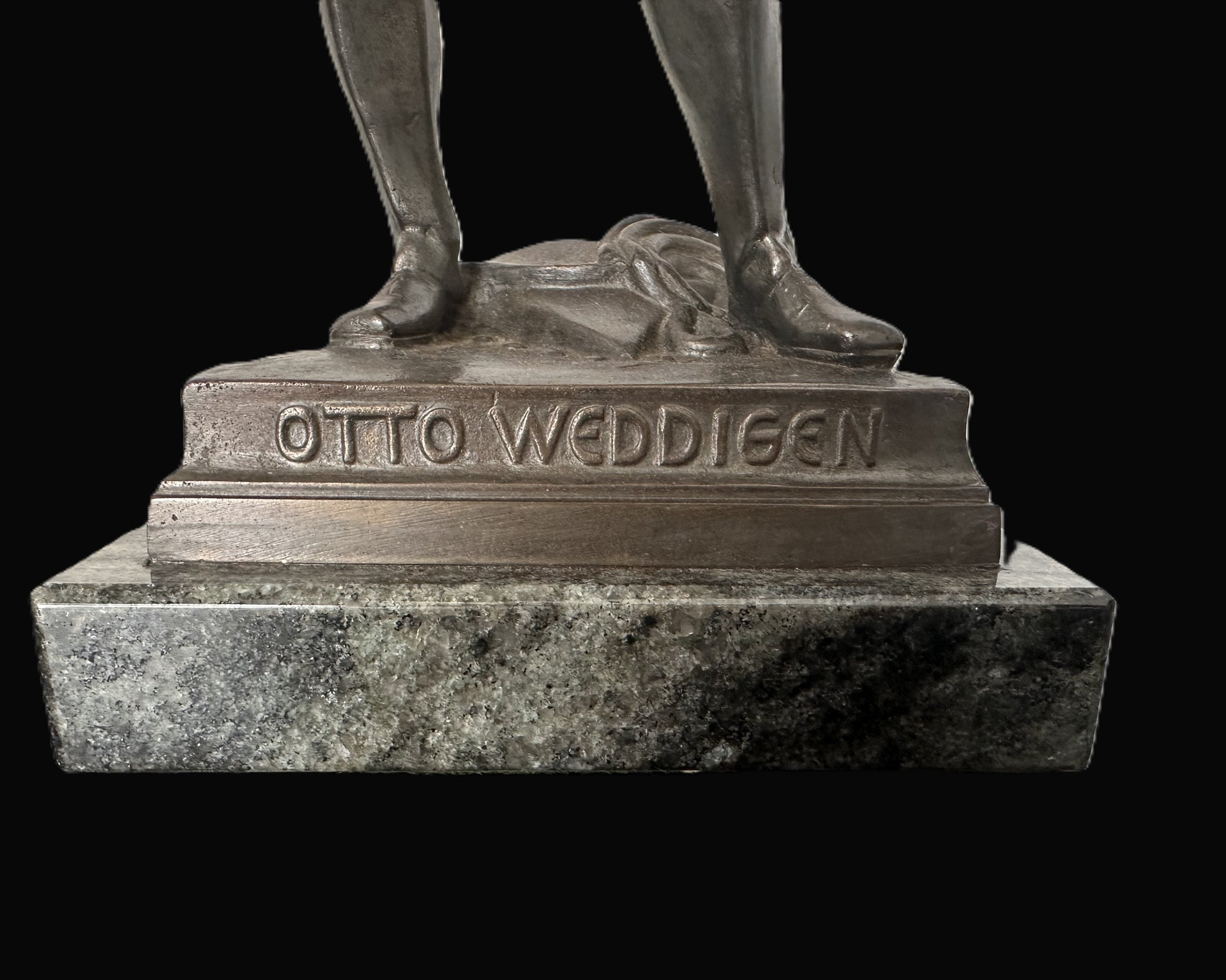 Otto Weddigen Commemorative Bronze Statue