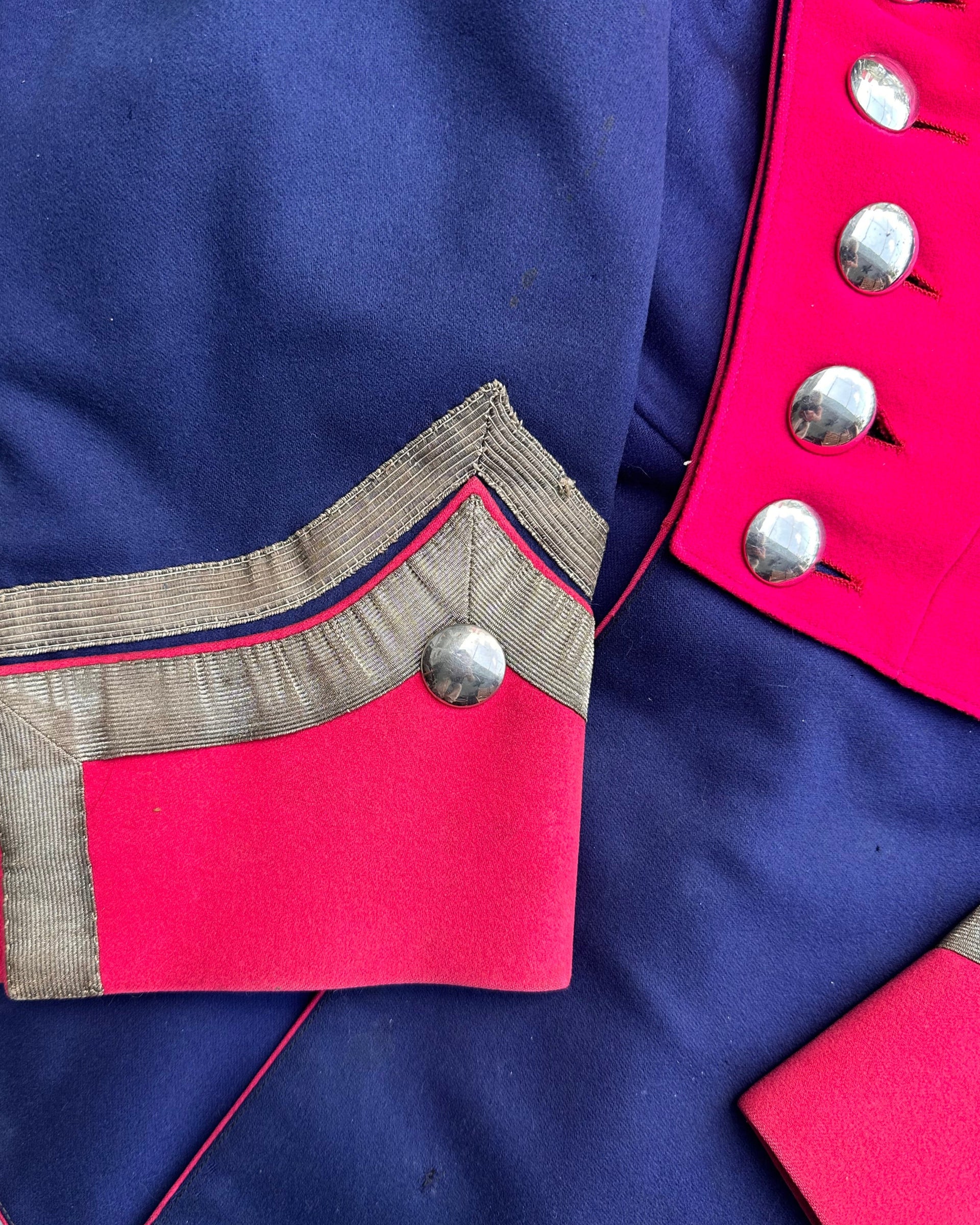 ULANKA TO PARADE WITH OFFICER RABAT AND DRESS BELT FOR THE 14TH UHLAN-REGIMENT – WACHMEISTER – PRUSSIA/HANNOVER
