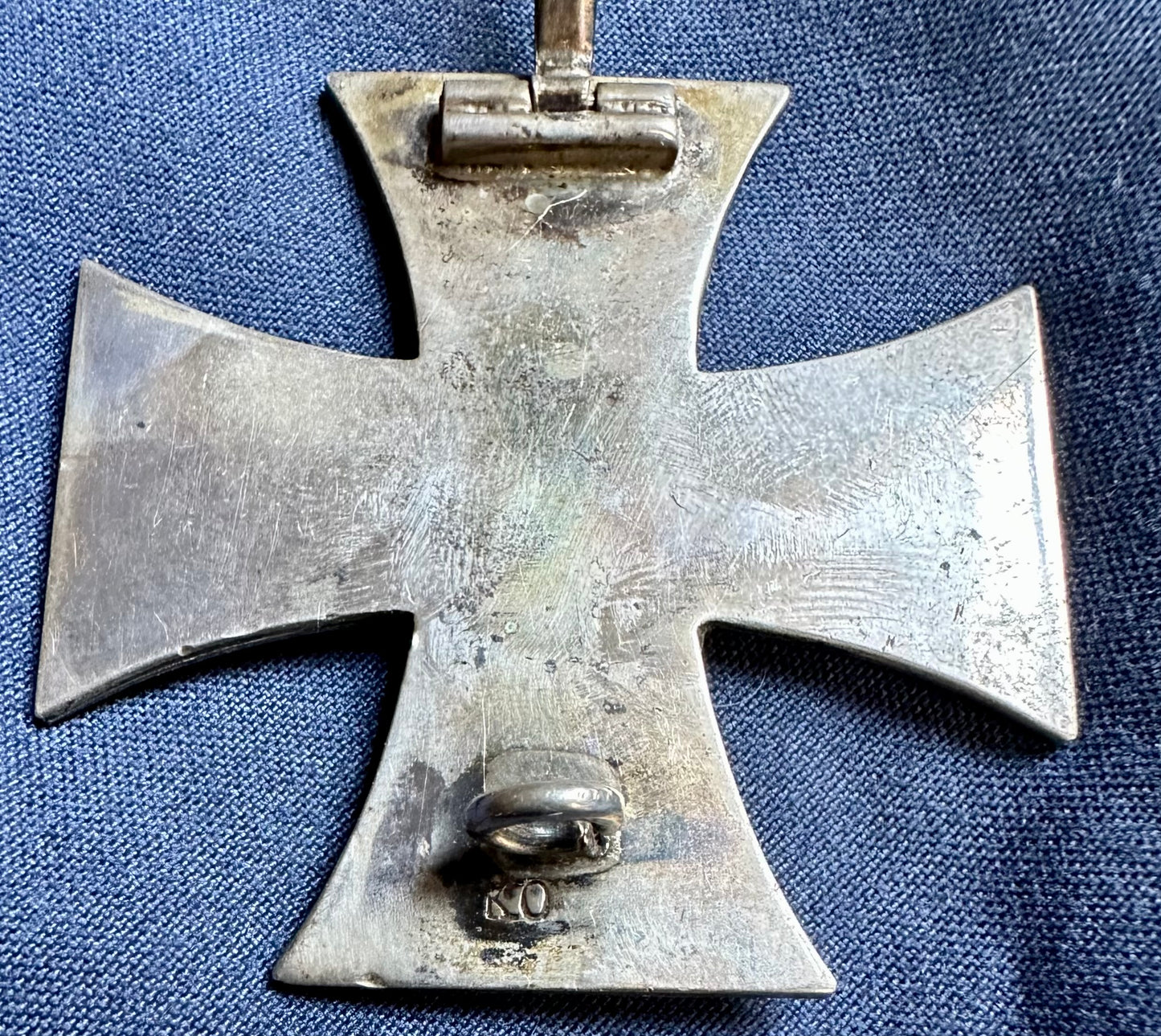German Iron Cross 1914 Hallmarked "KO" in presentation case - Derrittmeister Militaria Group