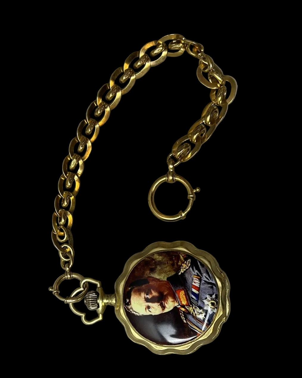 Prussia Pocket Watch - Commemerating Kaiser Wilhelm II Award to Lieutentant Max Nather
