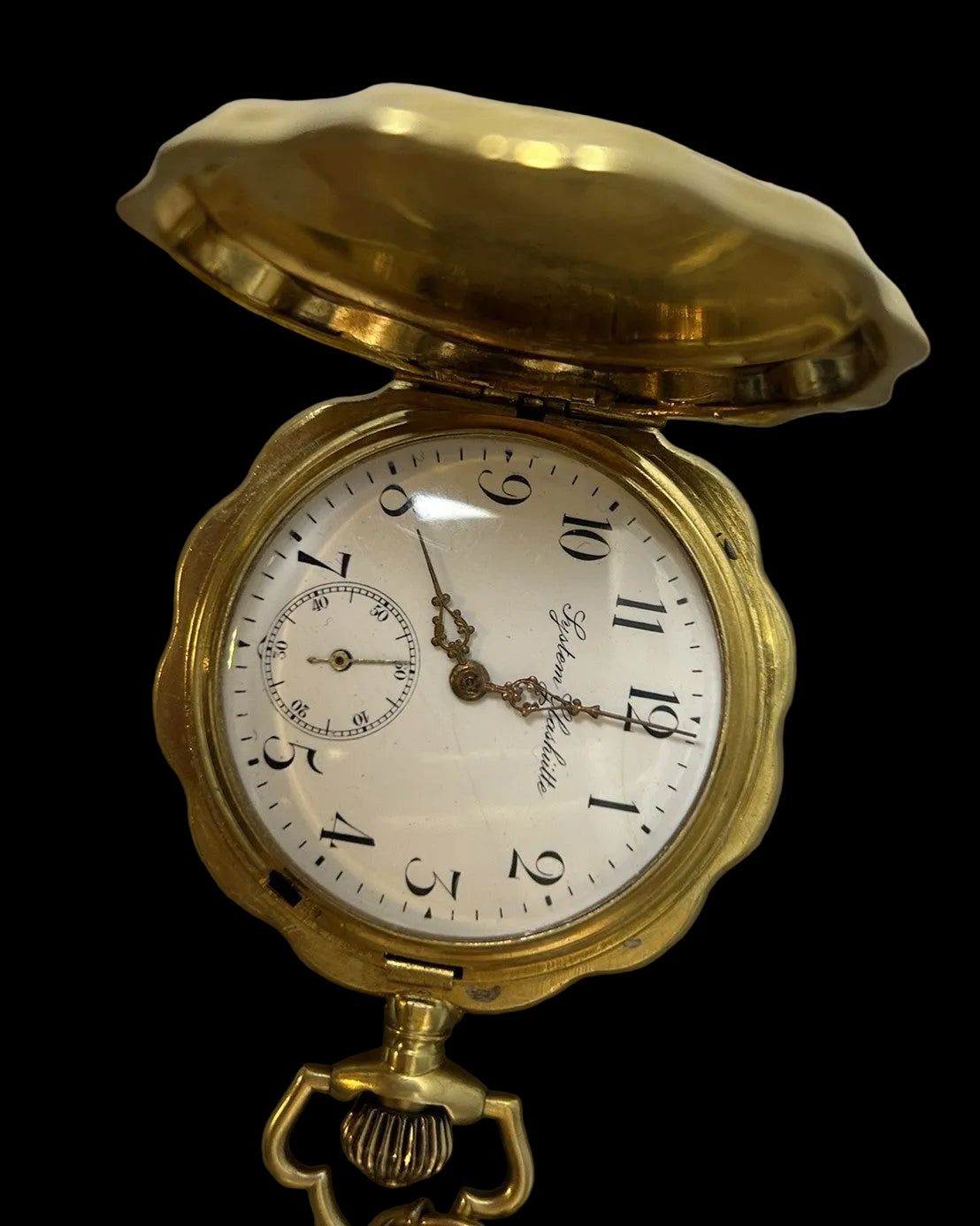 Prussia Pocket Watch - Commemerating Kaiser Wilhelm II Award to Lieutentant Max Nather