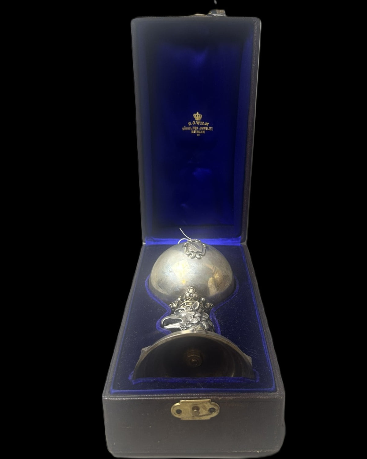 Grand Duchy of Baden H.J. Wilm 800 Silver Covered Presentation Cup