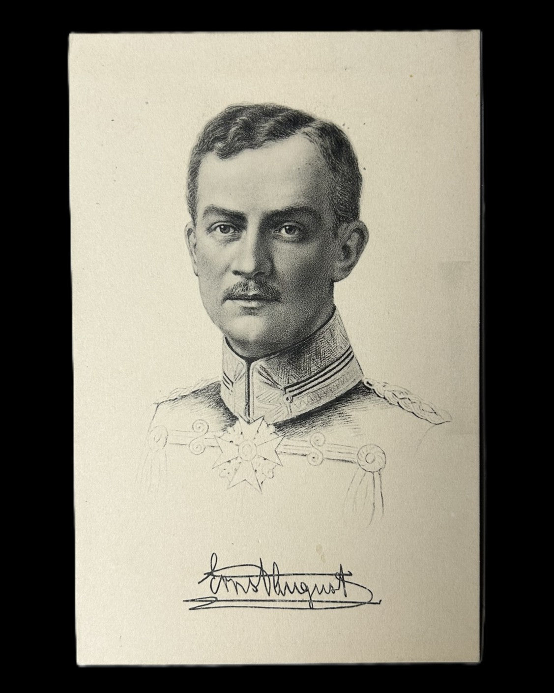 Herzog Ernst August of Brunswick Imperial German Portrait Postcard c.1914