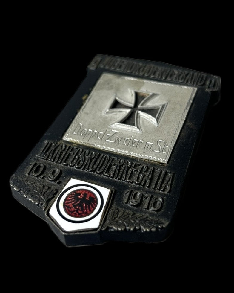 Imperial German 1916 Jugendruderverband Kriegsruderregatta Plaquette
