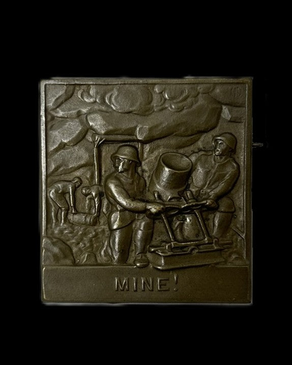 Imperial German WWI Minenwerfer Veterans Badge – Mine!