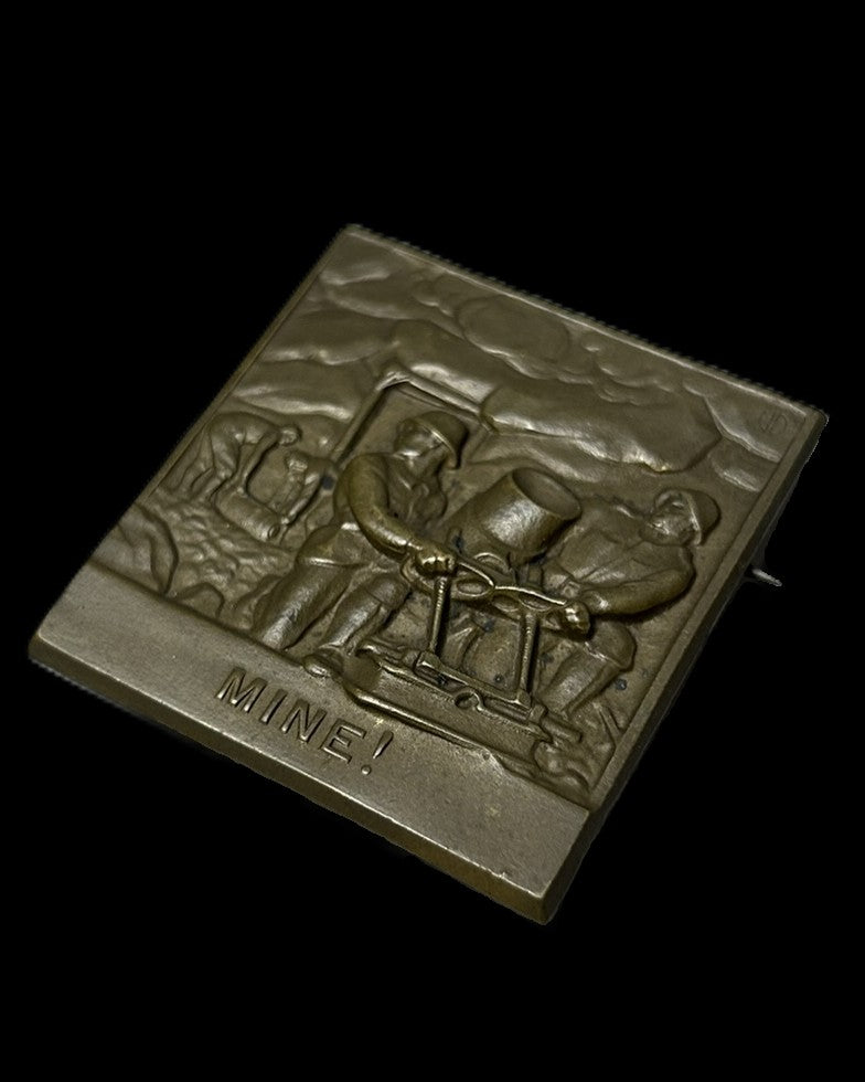 Imperial German WWI Minenwerfer Veterans Badge – Mine!