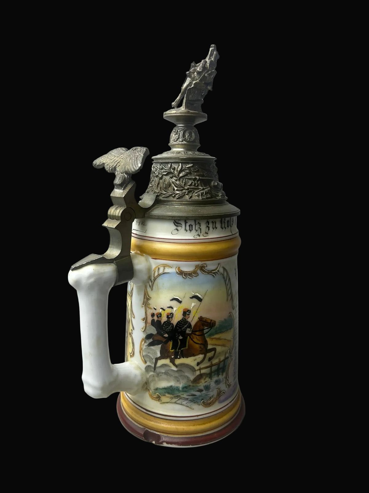 Braunschweig Husaren-Regiment Nr. 17 Reservist Stein 5th Squadron 1897-98