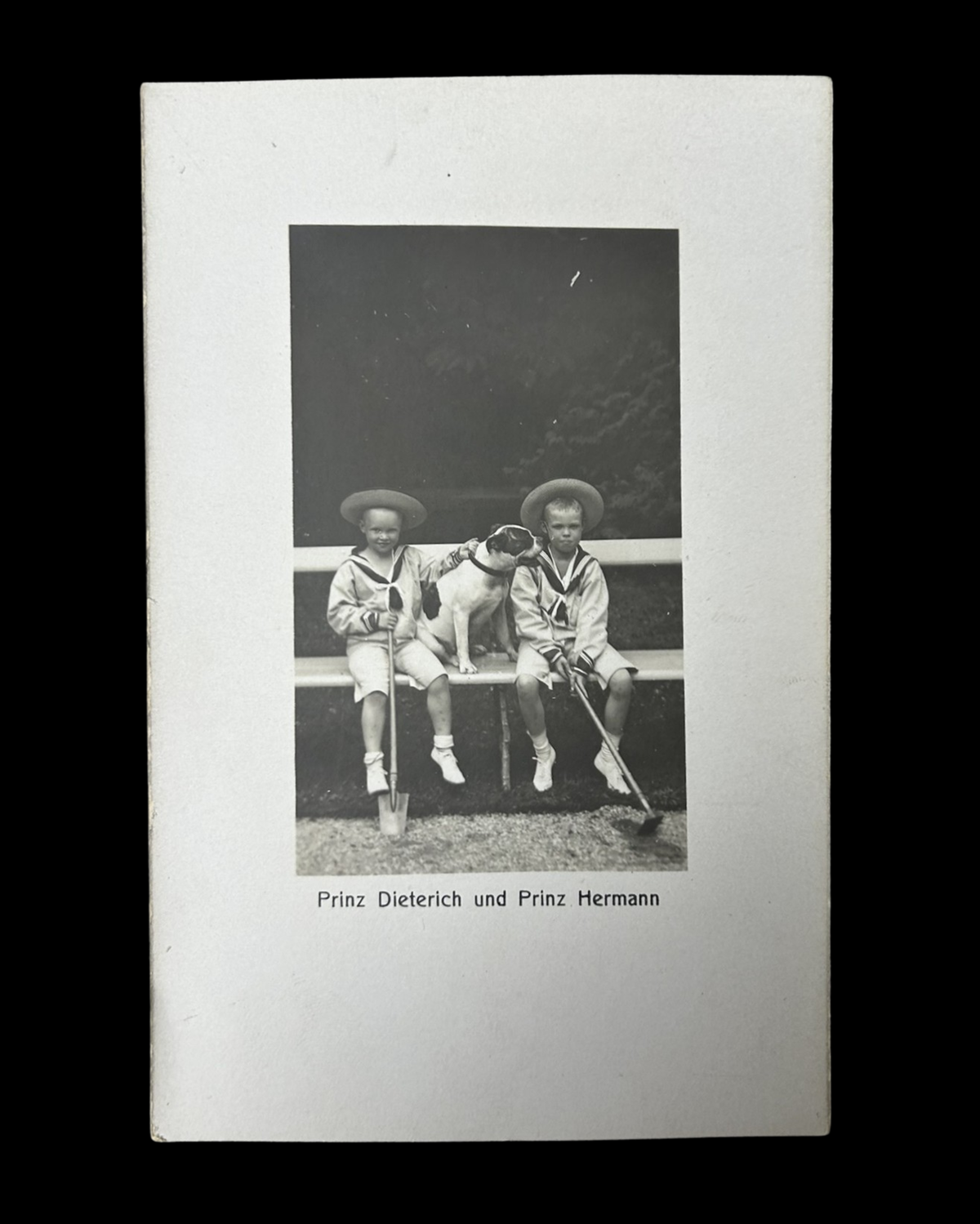 Imperial Germany – Princes Dietrich and Hermann of Wied Postcard